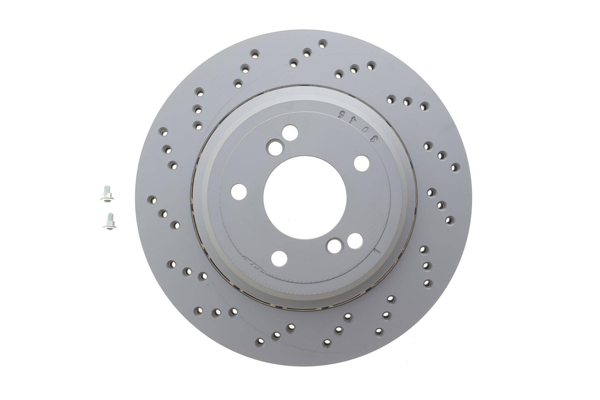 Диск гальмівний (задній) (L) BMW 3 (E46) M3 00-/Z4 (E85/E86) M 06- (328x20) (з покриттям) (вентильований)