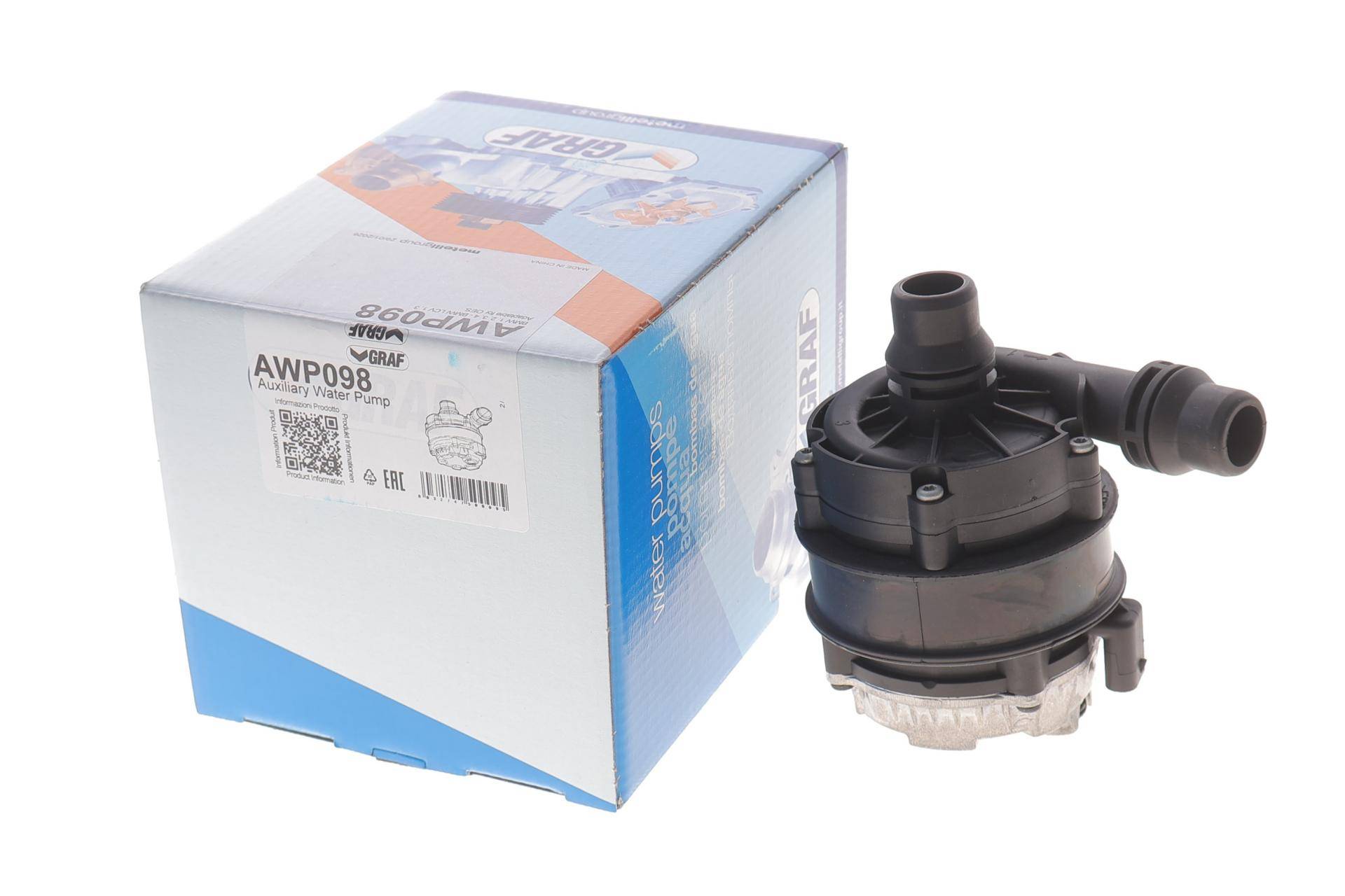 Насос системи охолодження (додатковий) BMW 3 (F30/F31)/4 (F36/F83) 2.0i/3.0i 15- (B46/B48/S55)