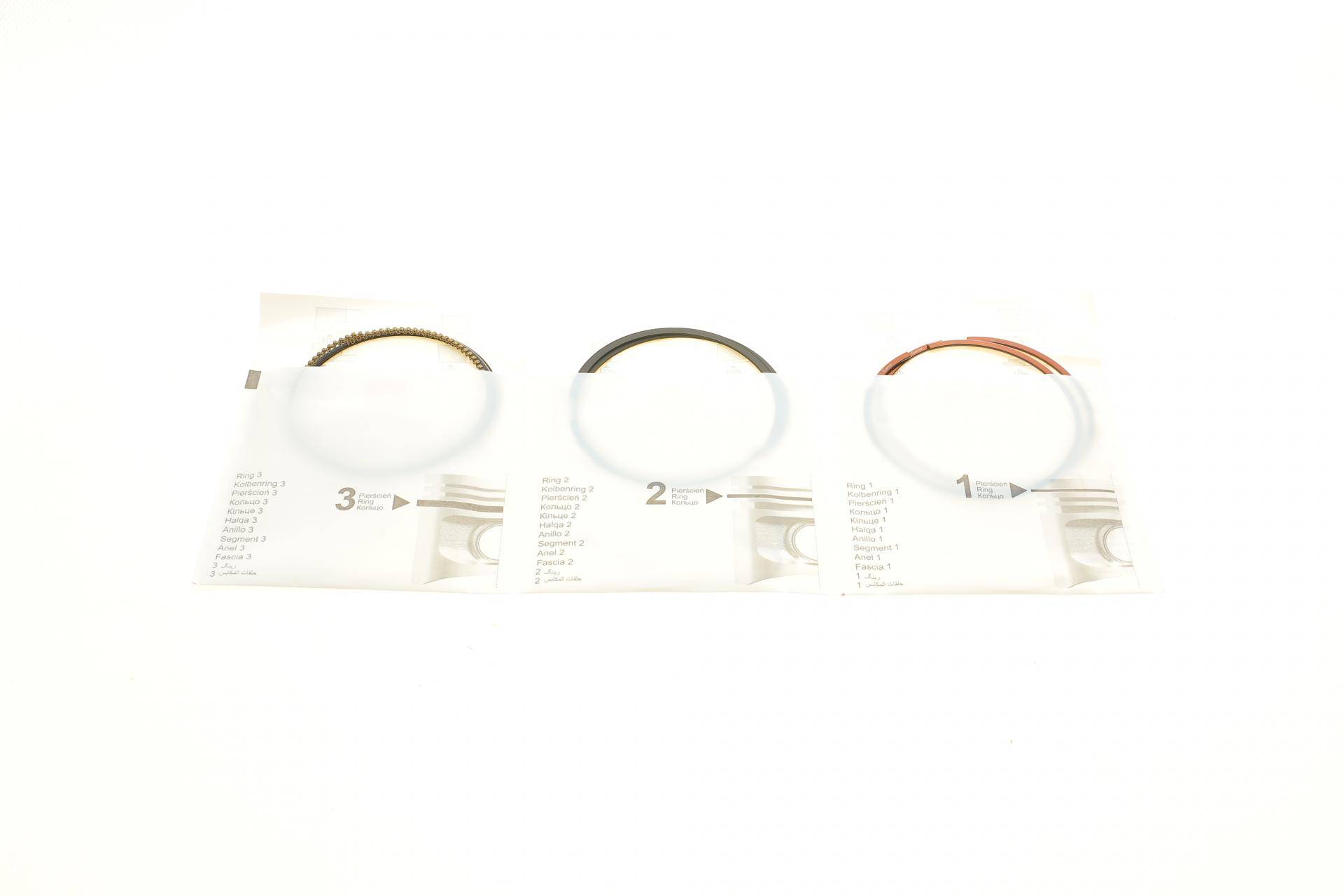 Кільця поршневі Chevrolet Lacetti 1.8 LDA (80,50mm/STD) (1.2x1.2x2.0) (к-кт 4 циліндри)