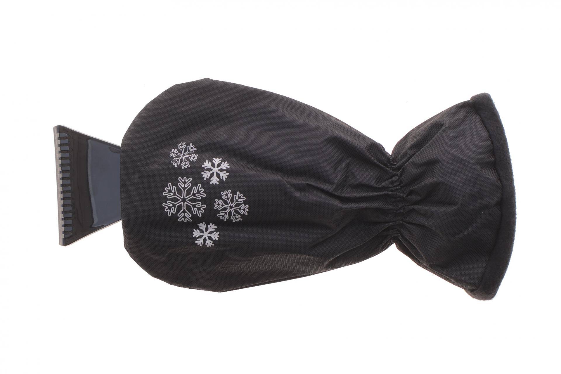 Скребок для видалення льоду з рукавицею