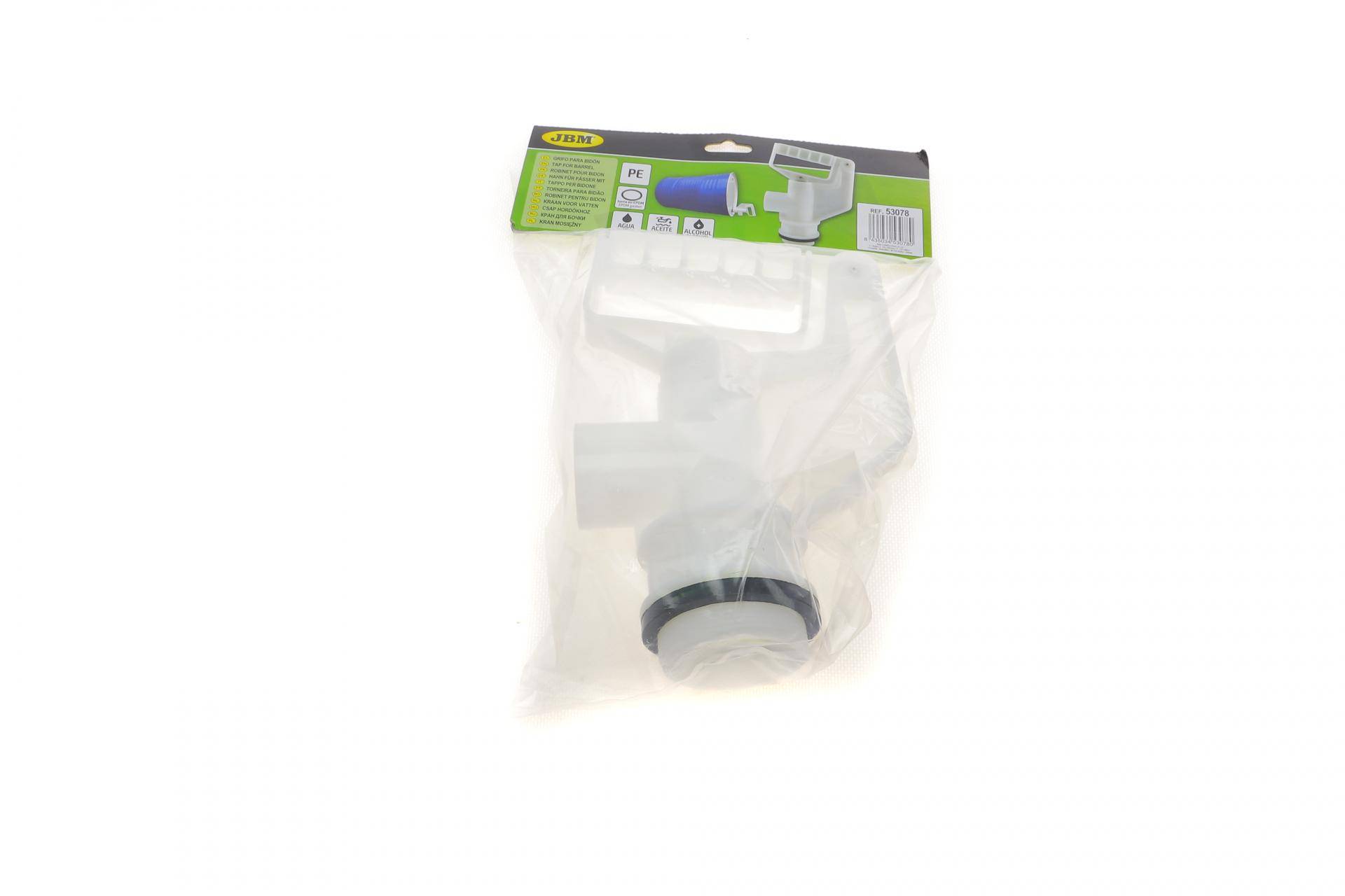 Кран пластиковий для бочок 200 л