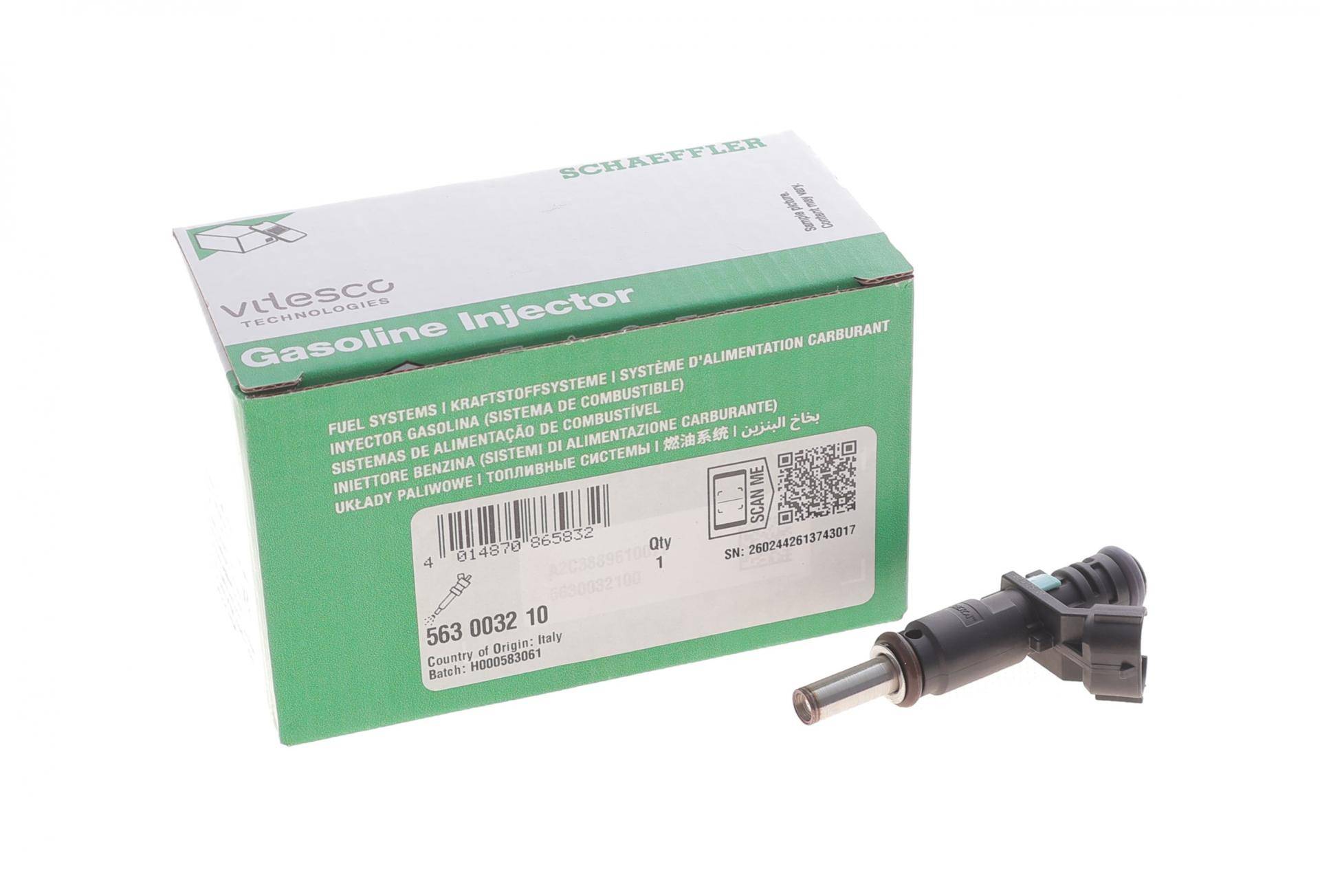 Форсунка паливна Dacia Logan/Sandero 1.0 SCe 16-