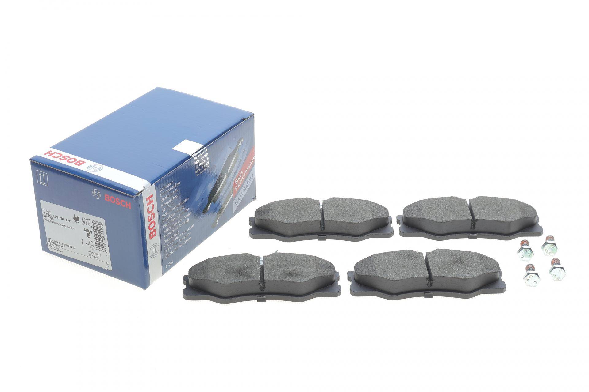 Колодки гальмівні (передні) VW T3 81-92