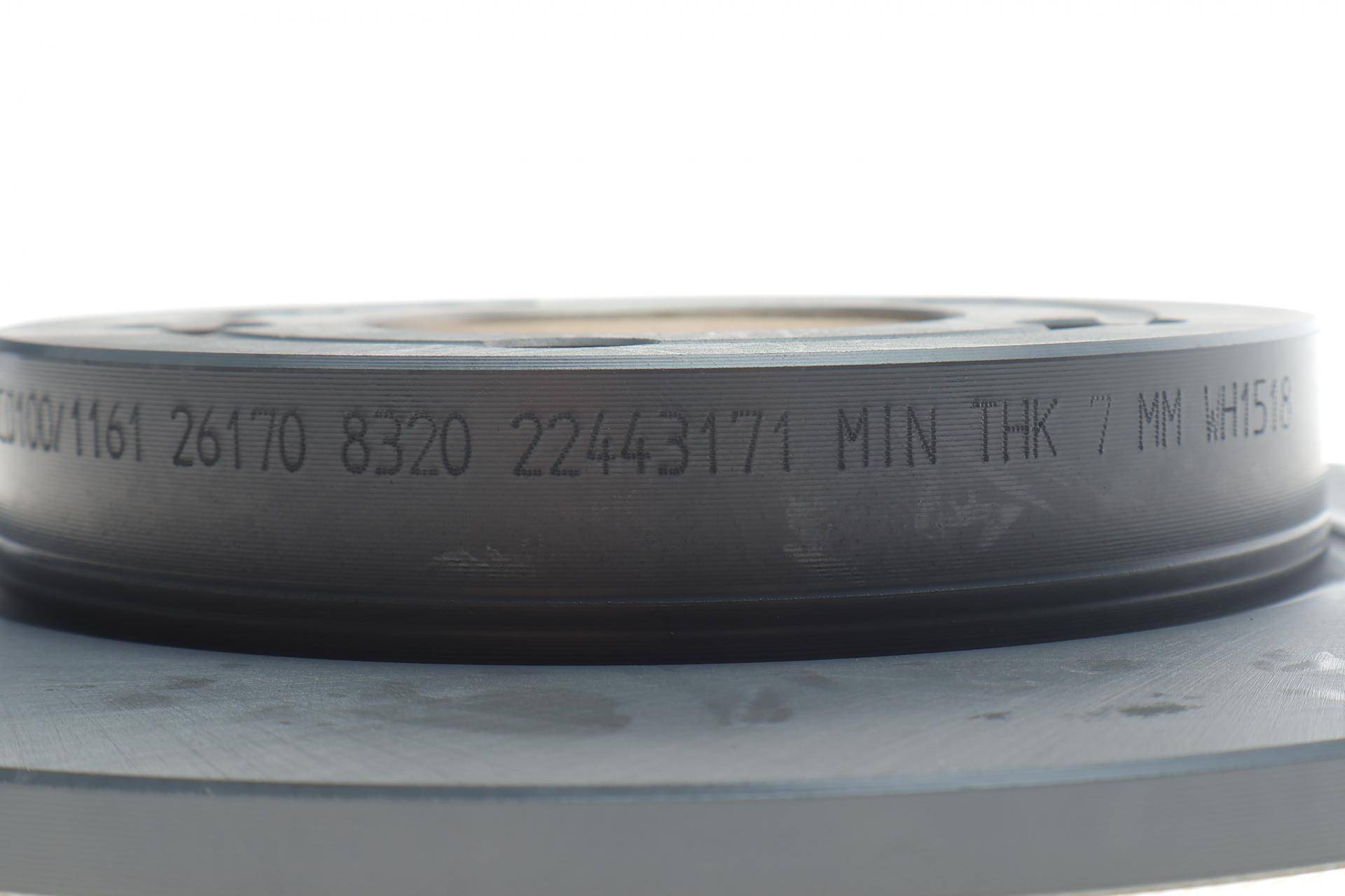 Диск гальмівний (задній) VW Bora/ Golf IV 98-05 (239x9)