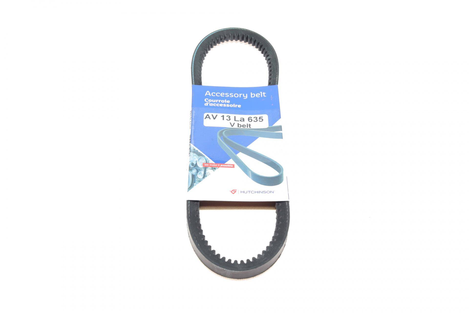 Ремінь генератора Mitsubishi Colt/Galant/Lancer 1.3-1.8 84-92 (13x625)