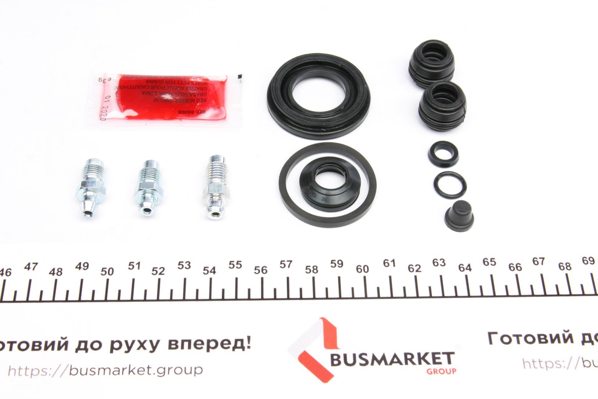 Ремкомплект супорта (заднього) Honda Accord/Civic 90- (d=34mm) (+поршень з механізмом) (Lucas/Nih)