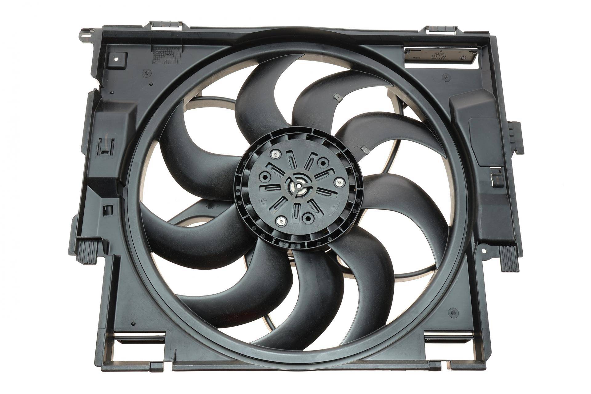Вентилятор охолодження двигуна BMW 3 (F30/F80) 3.0D 11- N57 (з дифузором)
