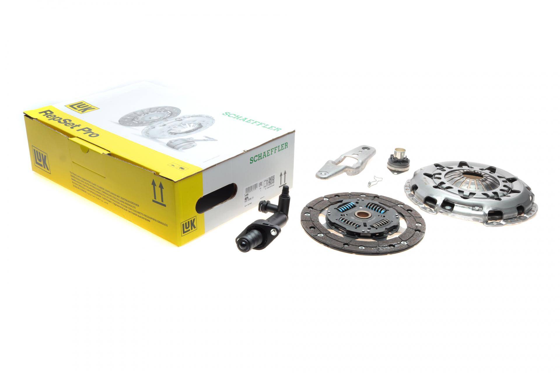 Комплект зчеплення VW Caddy III 1.4/1.6/2.0 04-15 (d=230mm) (+вижимний)