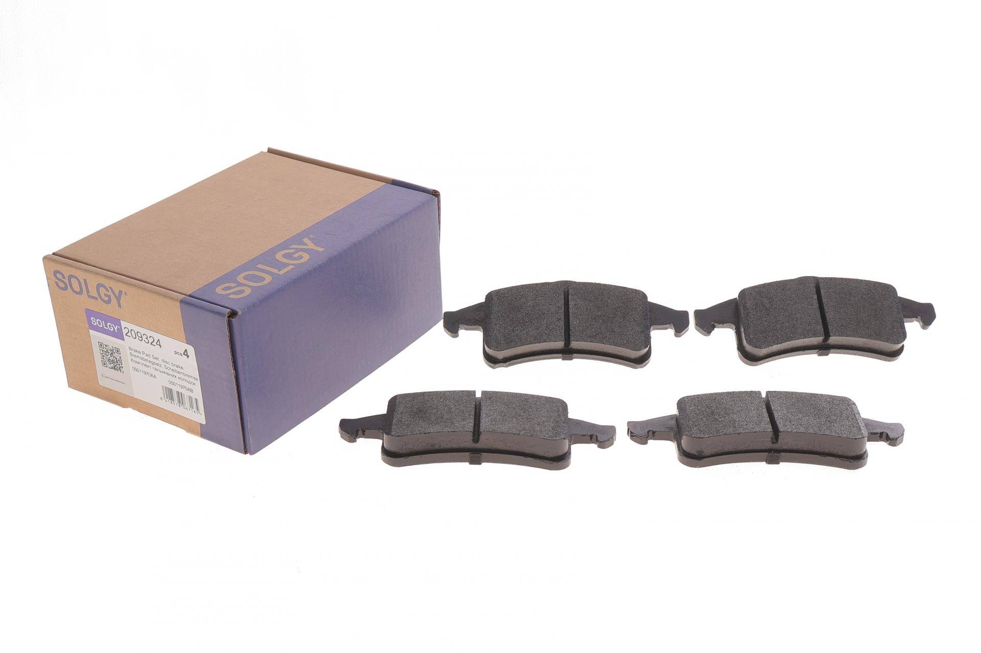 Колодки гальмівні (задні) Jeep Grand Cherokee II 99-05