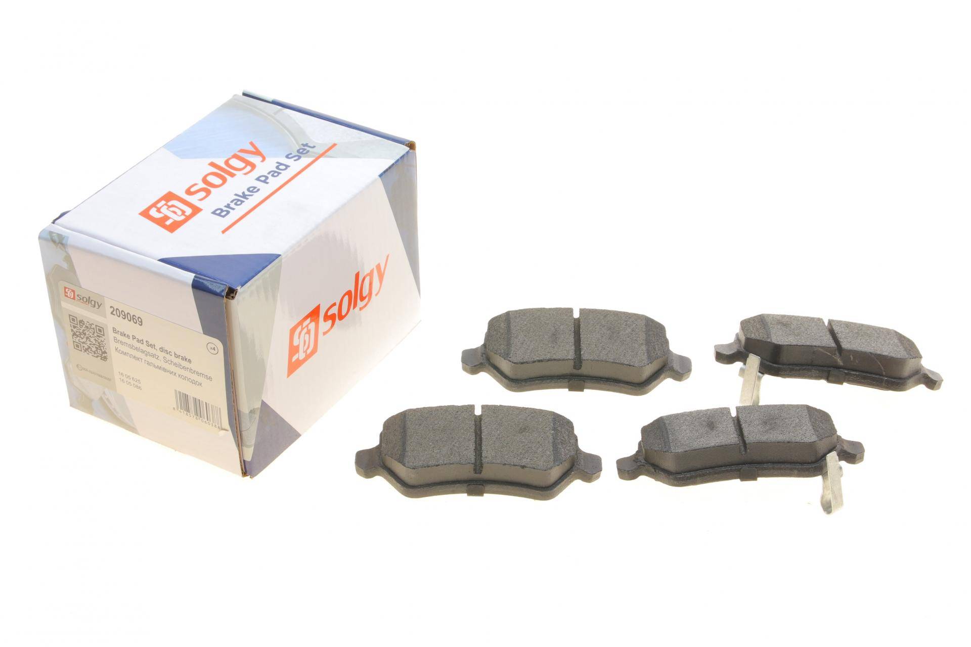 Колодки гальмівні (задні) Opel Combo 01- (з датчиком)