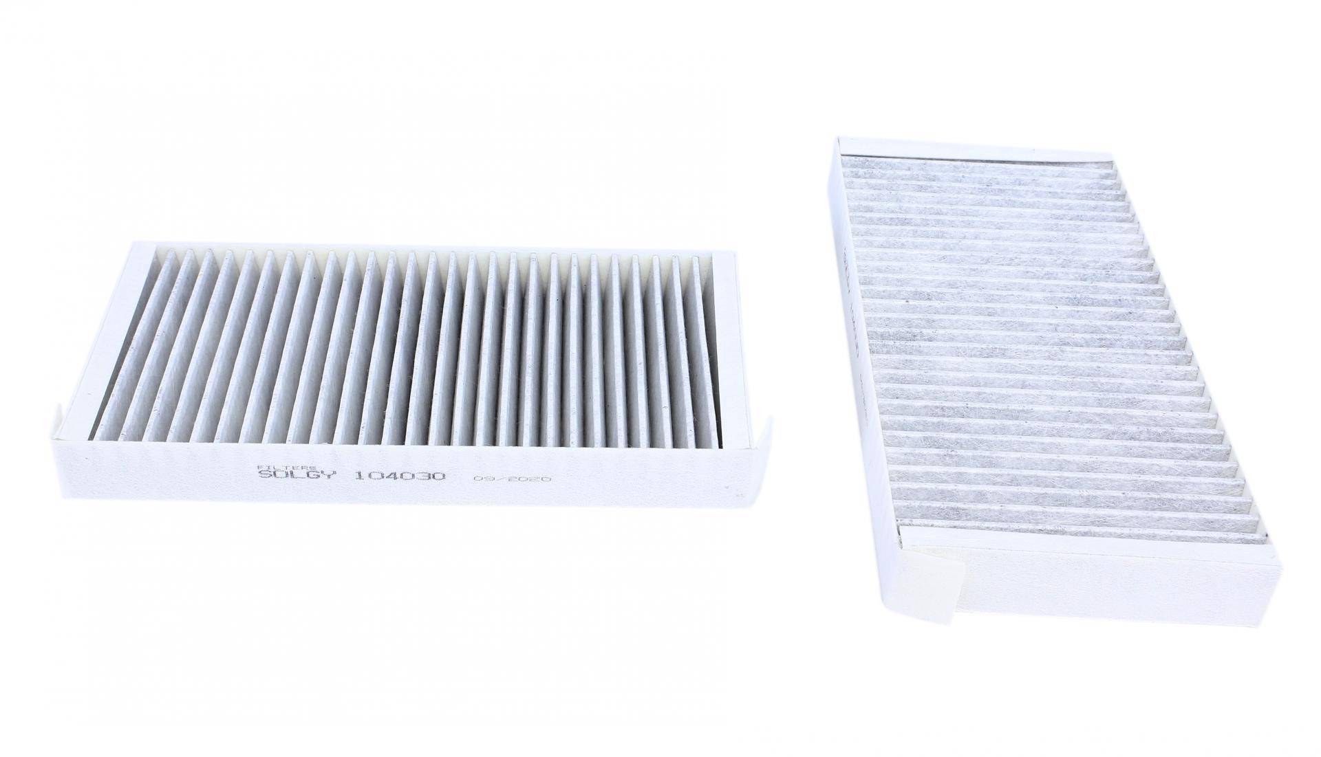 Фільтр салону Renault Laguna III 07- (вугільний)