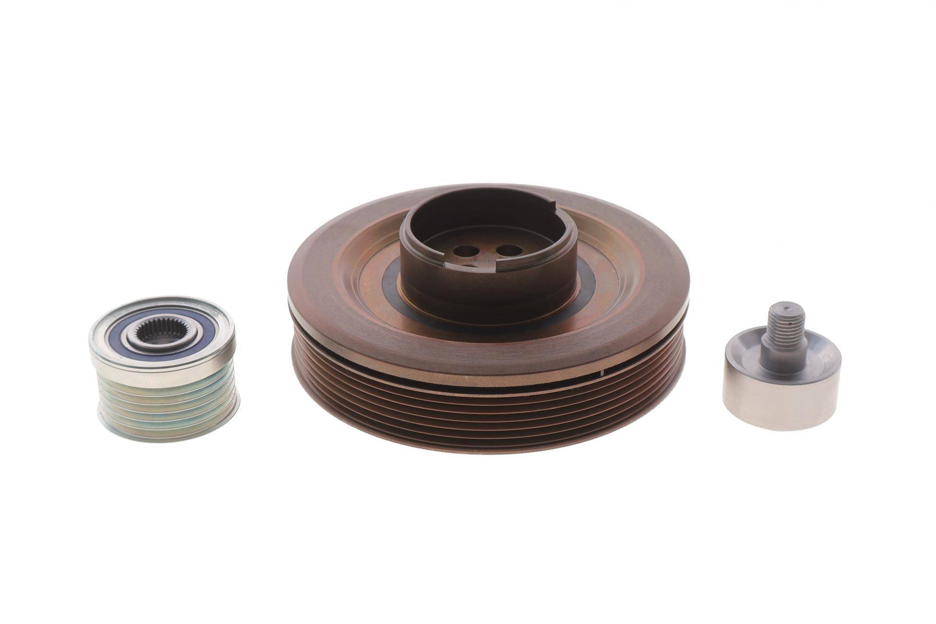 (к-кт) Шків колінвалу + шків генератора BMW 1 (F20/F21)/X1 (F48) 14- B37 D15 A