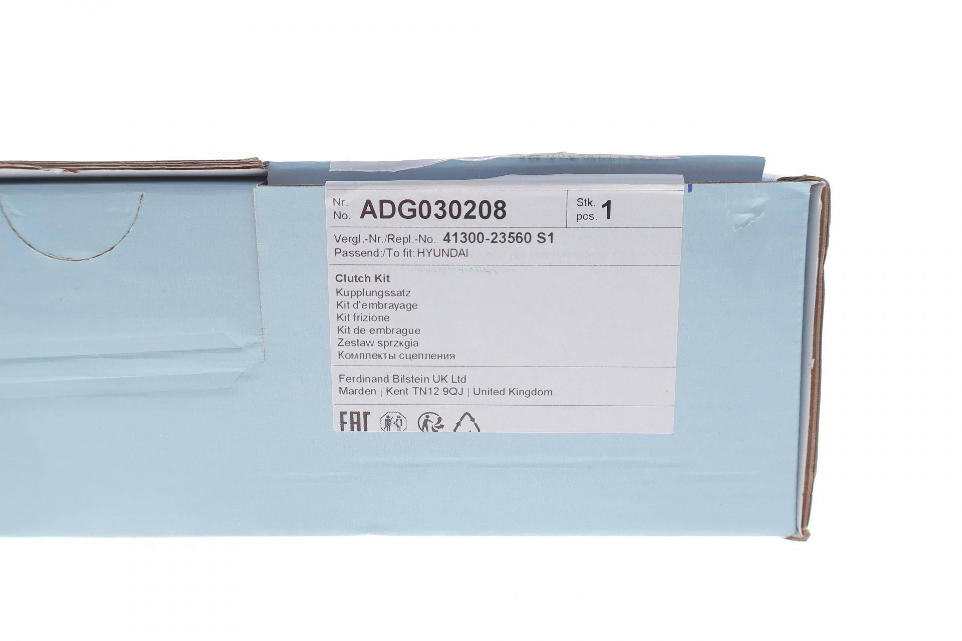 Комплект зчеплення Hyundai Elantra/i30/Kia Cerato 1.6 CRDi 05-12