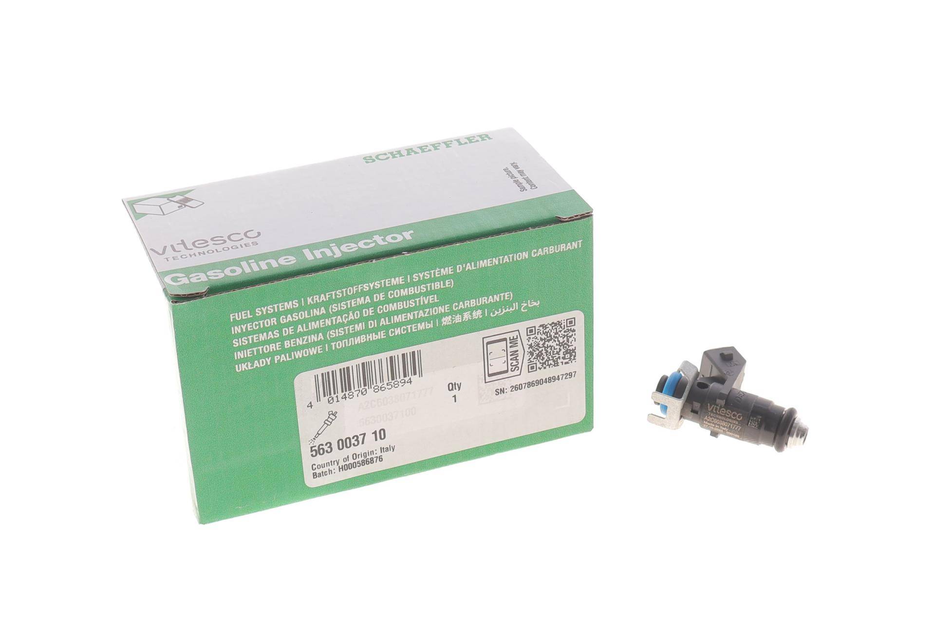 Форсунка паливна Renault Clio III/Megane III/Scenic III 1.4/1.6 16V 05-16