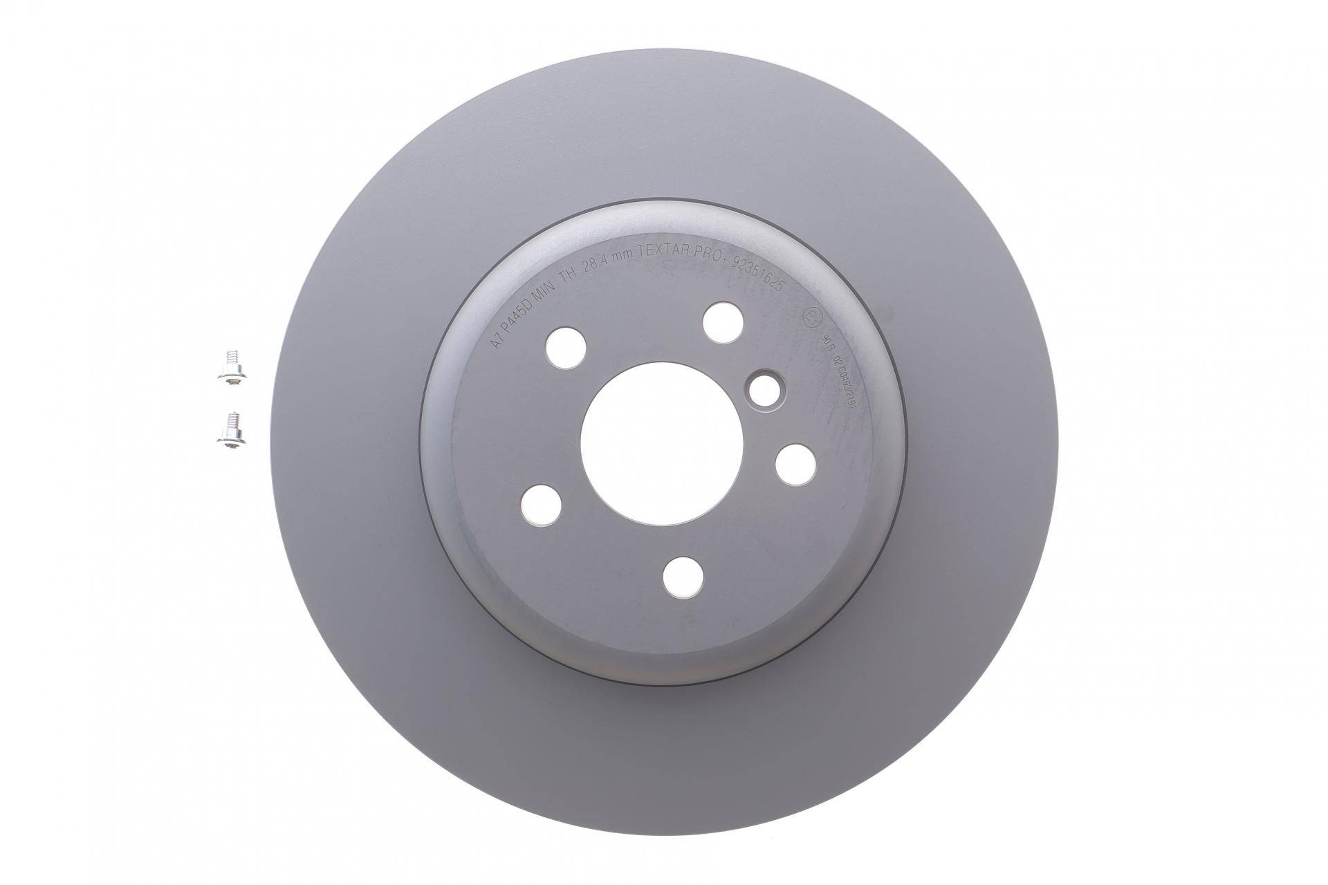 Диск гальмівний (передній) BMW 5 (G30) 530/540i 16- (348х30) (з покриттям) (вент.) PRO+