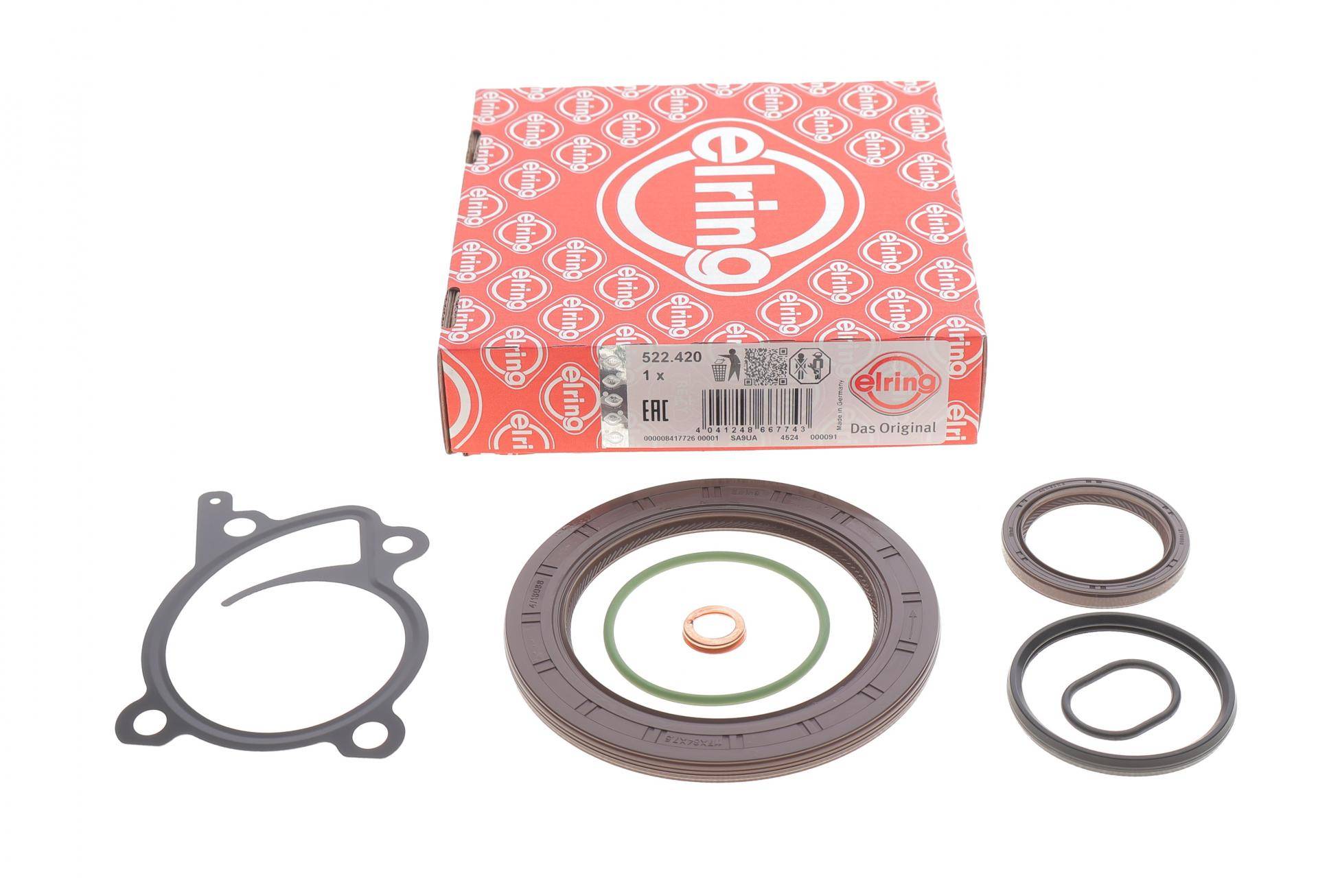 Комплект прокладок двигуна (нижній) Renault Megane 1.4 TCe 09-15