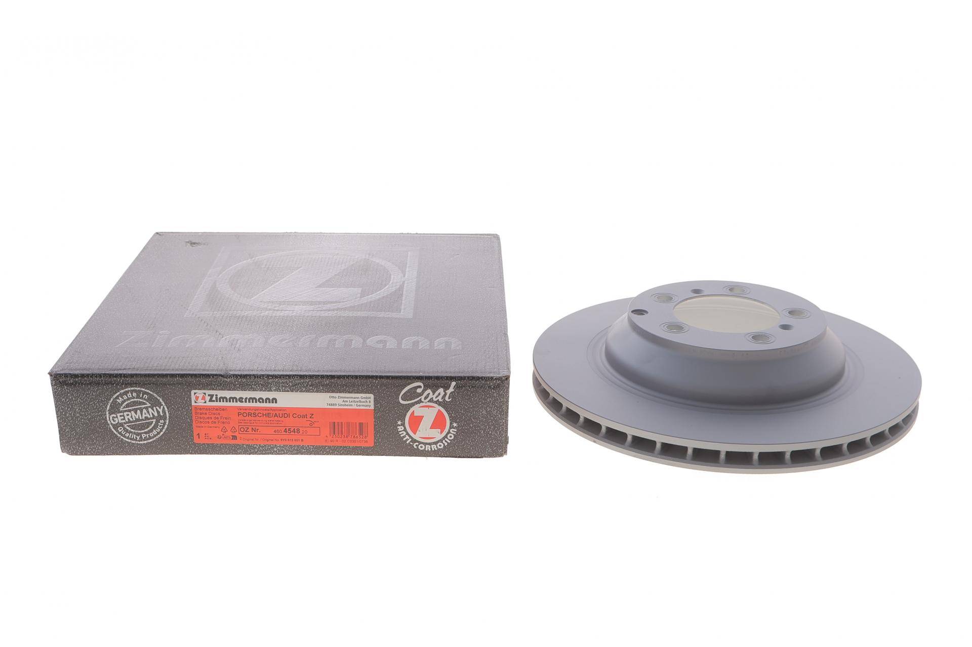 Диск гальмівний (задній) Audi E-Tron GT/RS 20-/Porsche Cayenne 17- (358x28) (вент.)