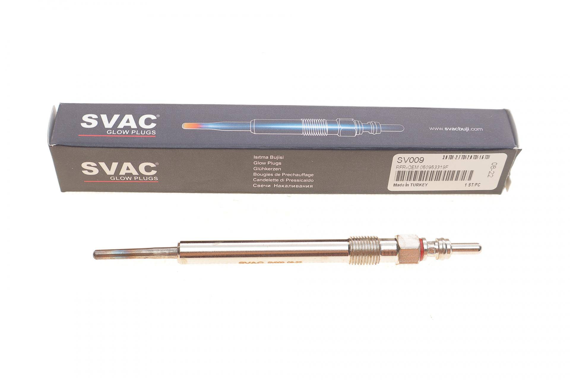 Свічка розжарювання VW T5/Caddy 1.6-2.0 TDI 10- (4.4V)