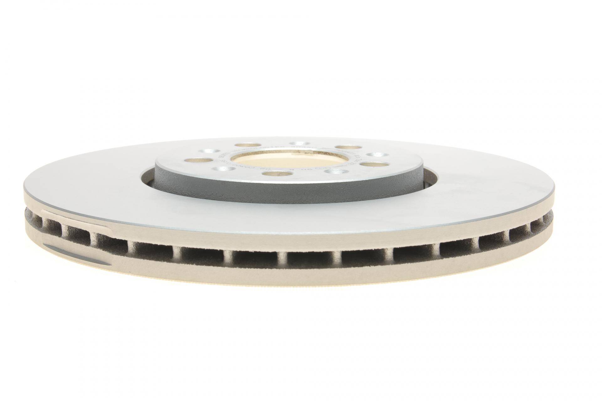 Диск гальмівний (передній) (к-кт 2шт) Skoda Fabia/Rapid/Roomster/VW Golf 98- (288x25) (з покр.) (вент.)