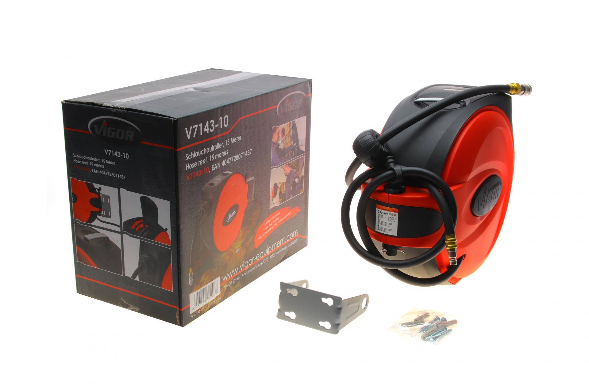 Шланг пневматичний на котушці 1/4" Ø10 мм L 15 м