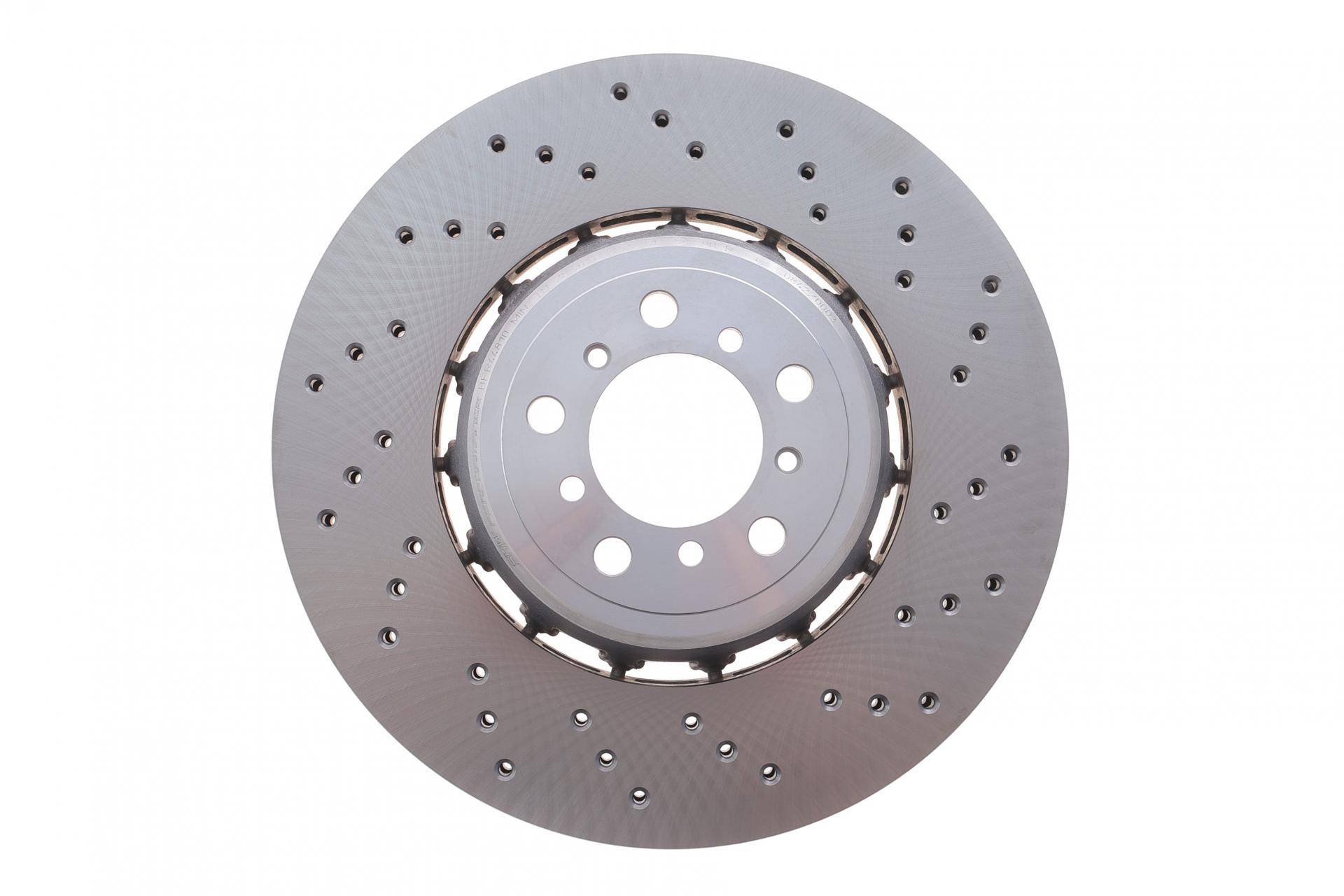 Диск гальмівний (передній) BMW M3 (F30/F80) 14-18 (380x30) (R) (з покриттям) (з отворами) (вент)