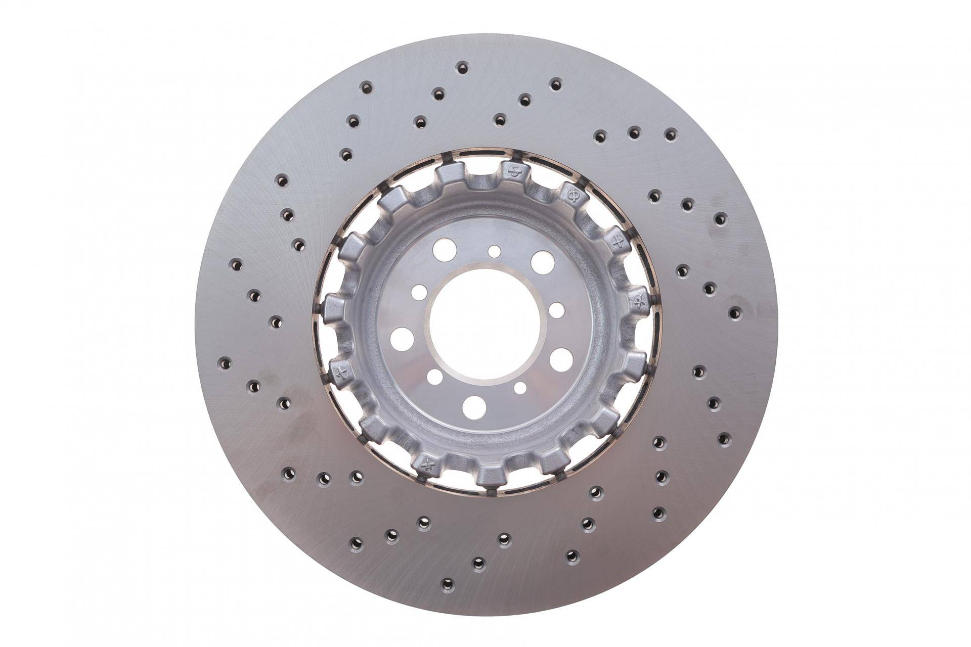 Диск гальмівний (передній) BMW M3 (F30/F80) 14-18 (380x30) (R) (з покриттям) (з отворами) (вент)