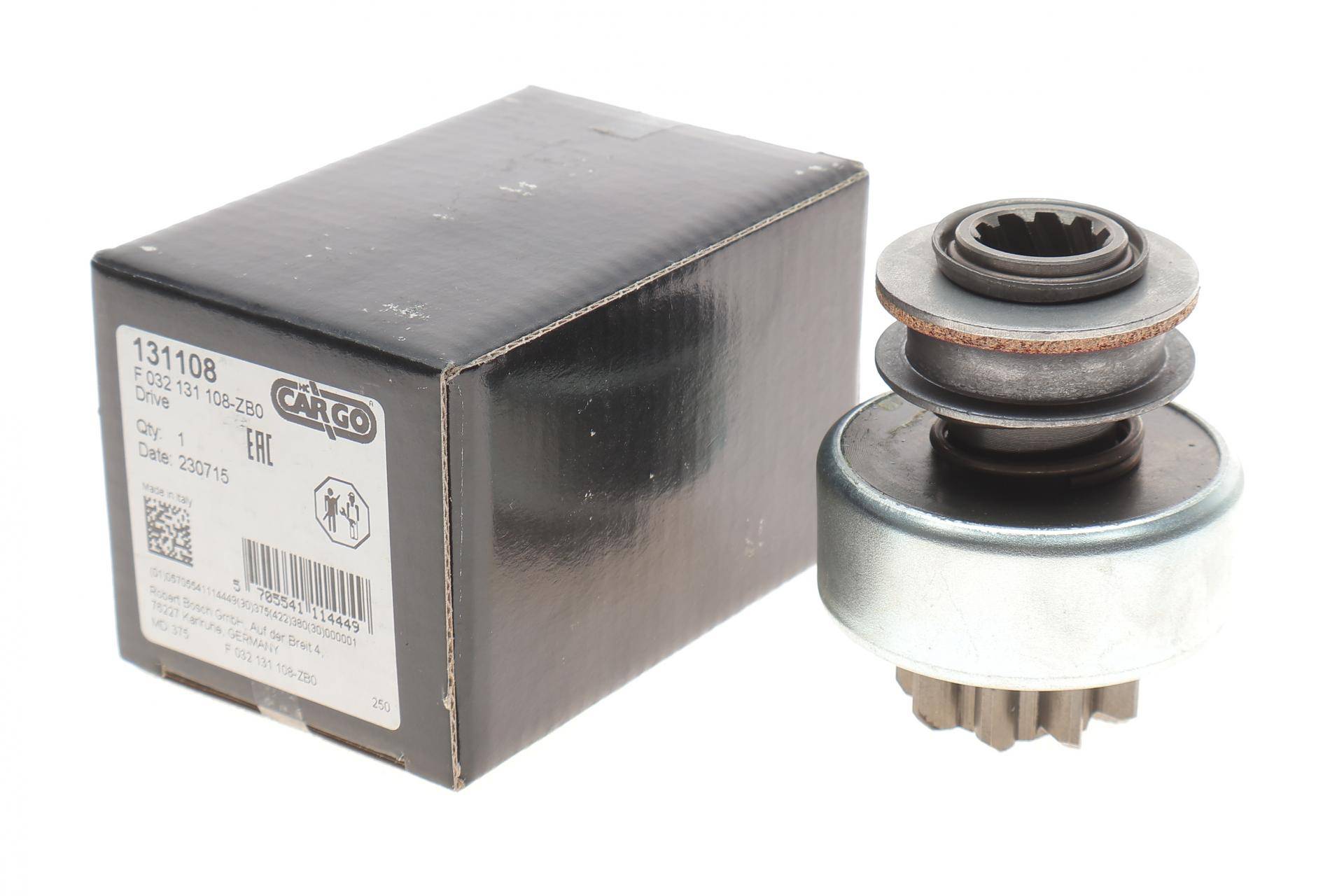 Бендикс стартера Peugeot (z=9) = 131108