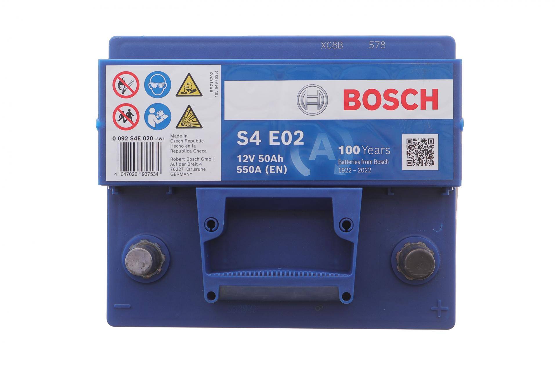 Акумуляторна батарея 50Ah/550A (207x175x190/+R/B13) (Start-Stop EFB) (ID.3/ID.4/ZOE)