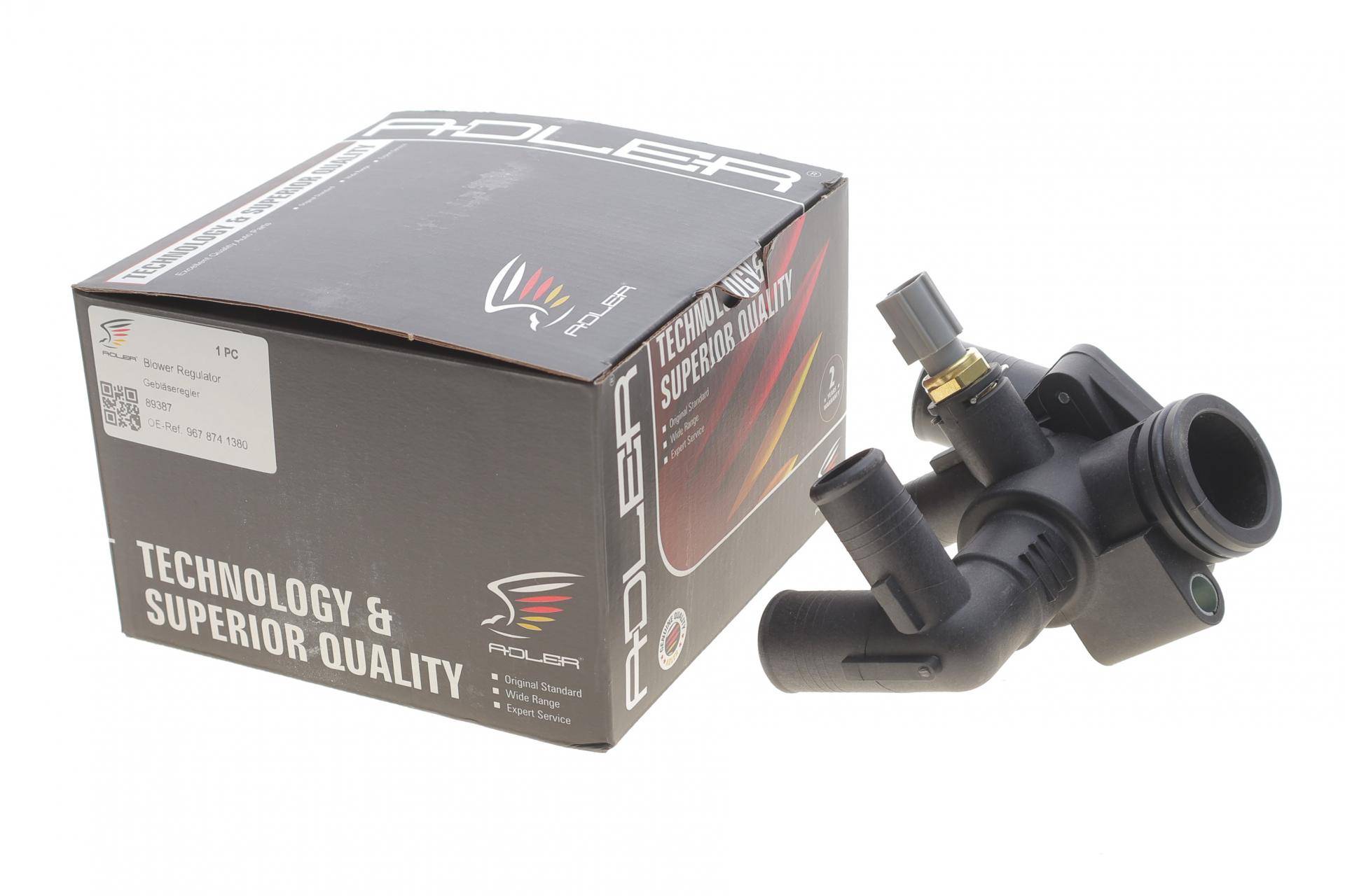 Термостат Citroen Jumper/Ford Transit/Peugeot Boxer 2.2HDi/TDCi 11- (+датчик)