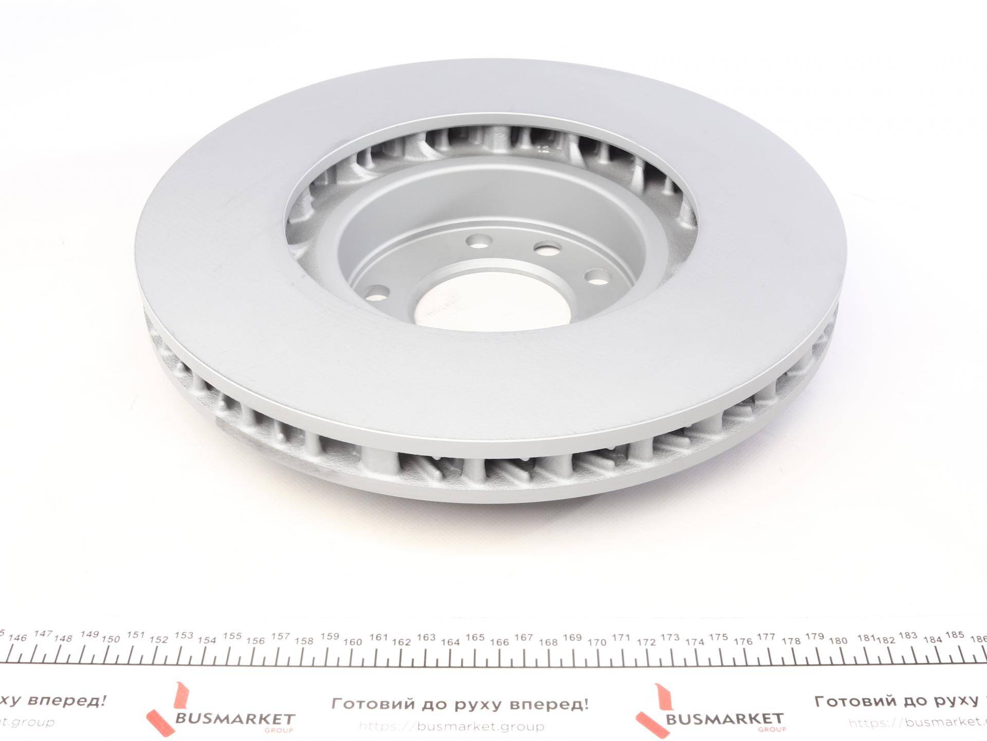 Диск гальмівний (передній) VW Touareg 10-18/Porsche Cayenne 10- (360x36) (L) (з покриттям) (вент)