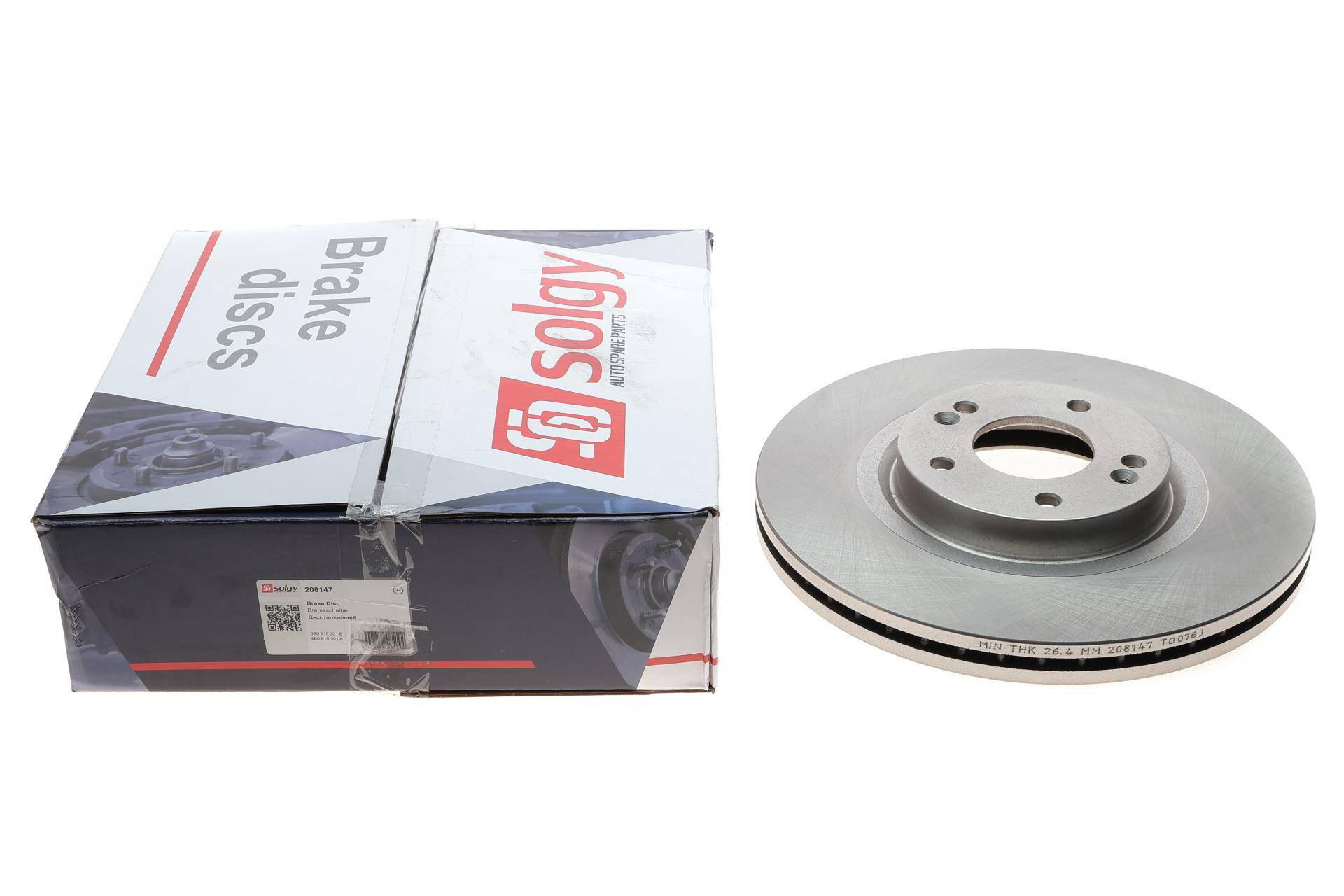 Диск гальмівний (передній) Hyundai Santa Fe 06-/Kia Sorento 09- (321x28)