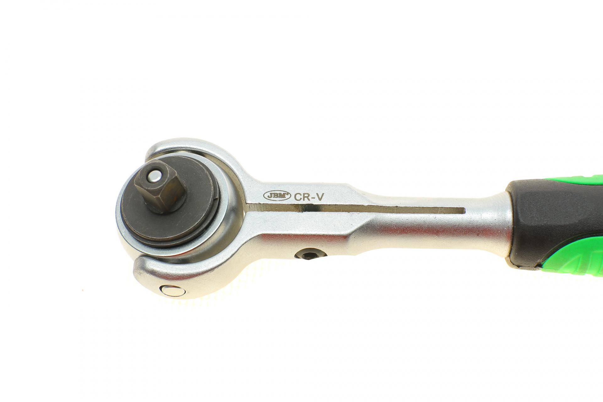 Тріскачка 1/4" з поворотною головкою 72 зубця 145 мм