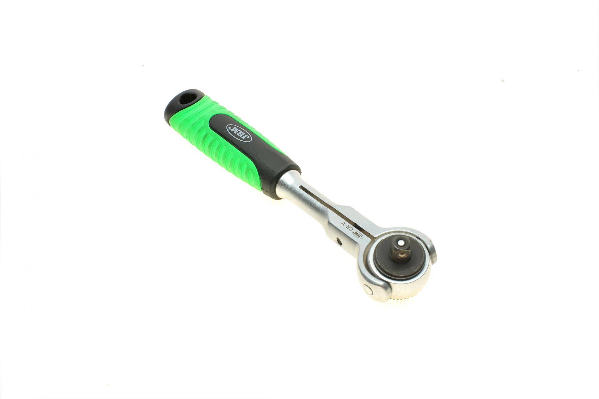 Тріскачка 1/4" з поворотною головкою 72 зубця 145 мм