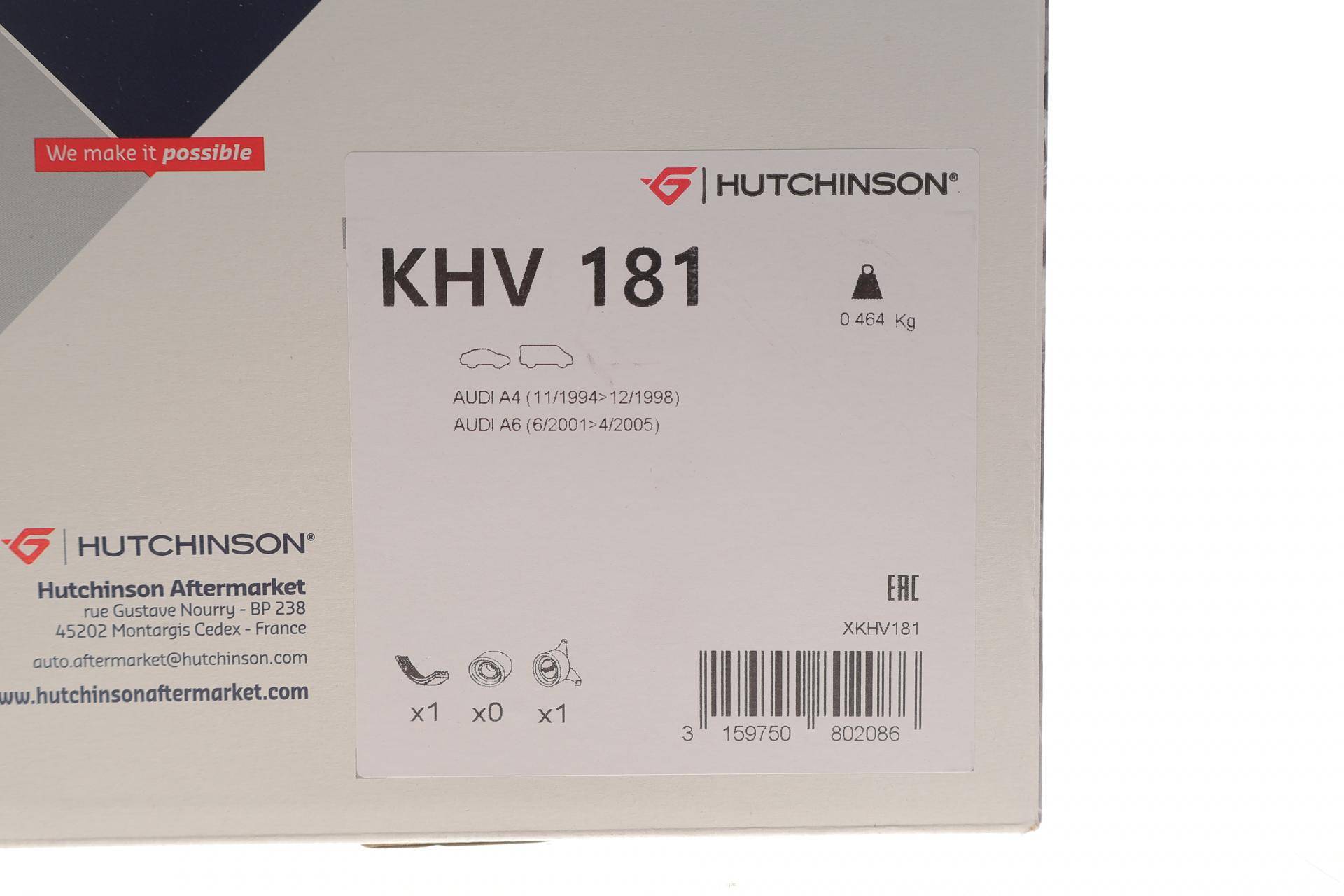 Комплект ременя генератора VW Passat 1.4-2.0 TDI 96-05 (4PK855)