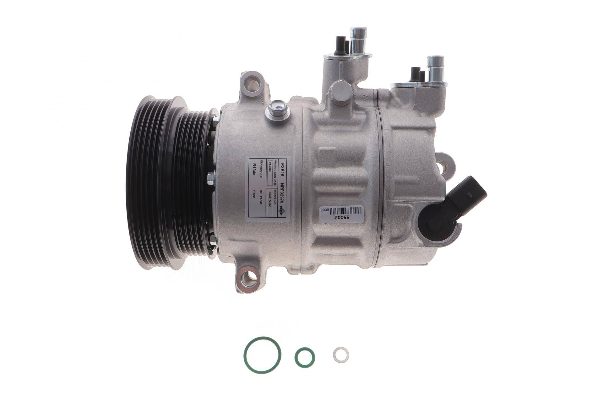 Компресор кондиціонера VW Jetta 2.5FSI 10-/Audi TT 2.5 RS 09-14/Q3 2.5 RS 13-18