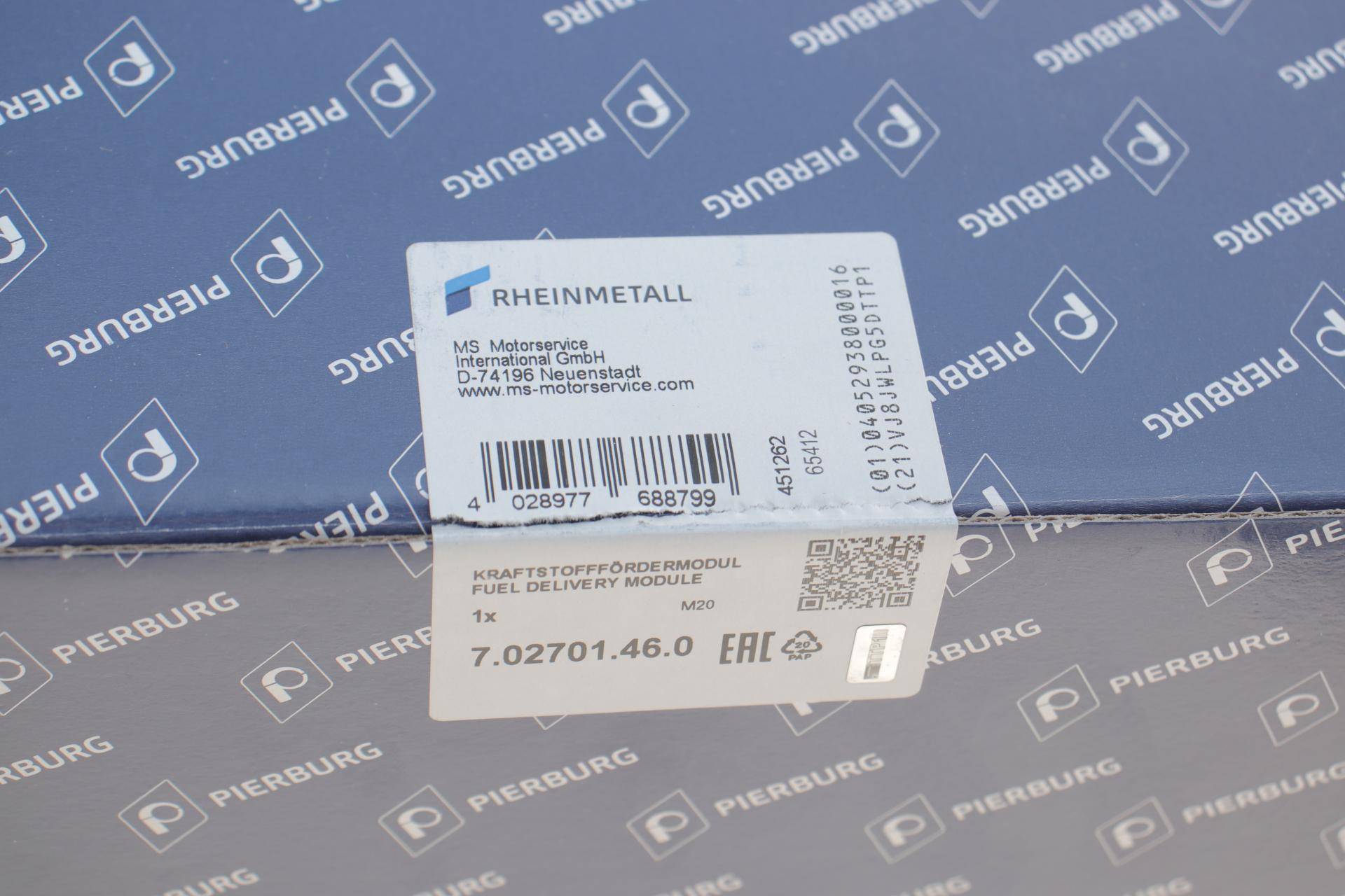 Насос паливний Citroen Berlingo/Peugeot Partner 1.6HDi 08-