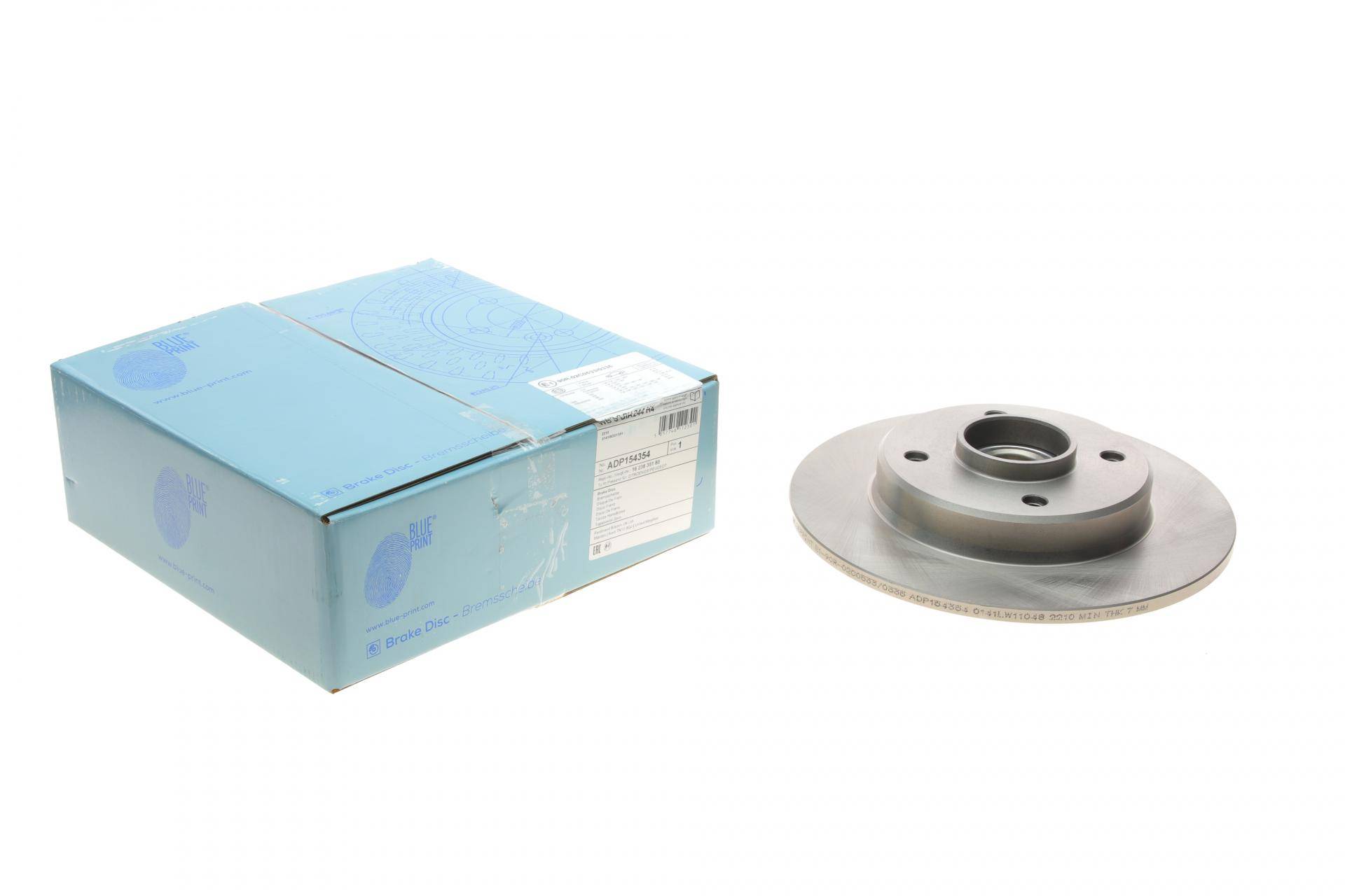 Диск гальмівний (задній) Peugeot 2008 12-/Citroen C3 Aircross 10-/C4 Cactus 14- (244x9) (з підшипником)