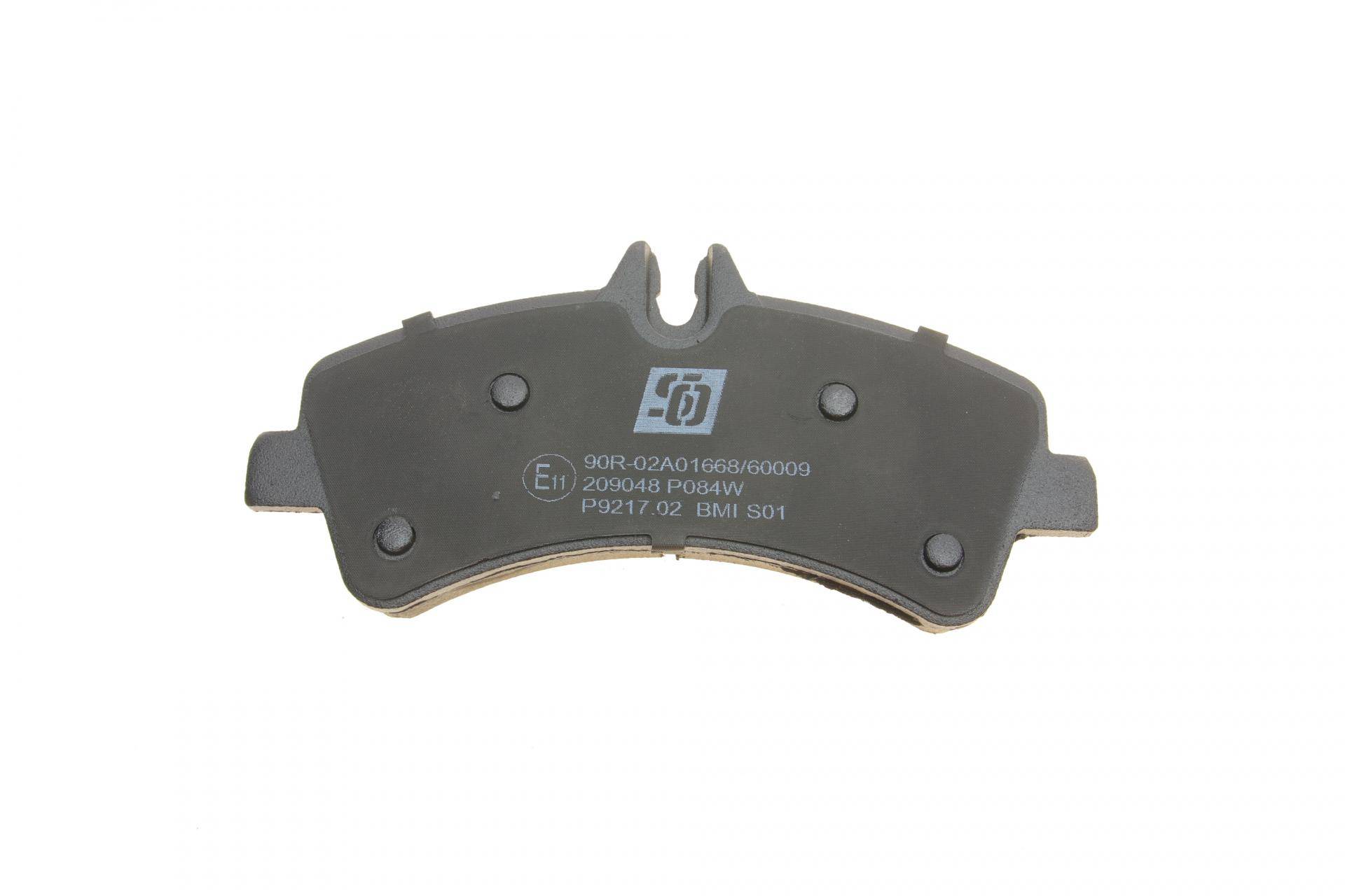 Колодки гальмівні (задні) MB Sprinter 509-519 CDI/VW Crafter 50 06- (спарка)