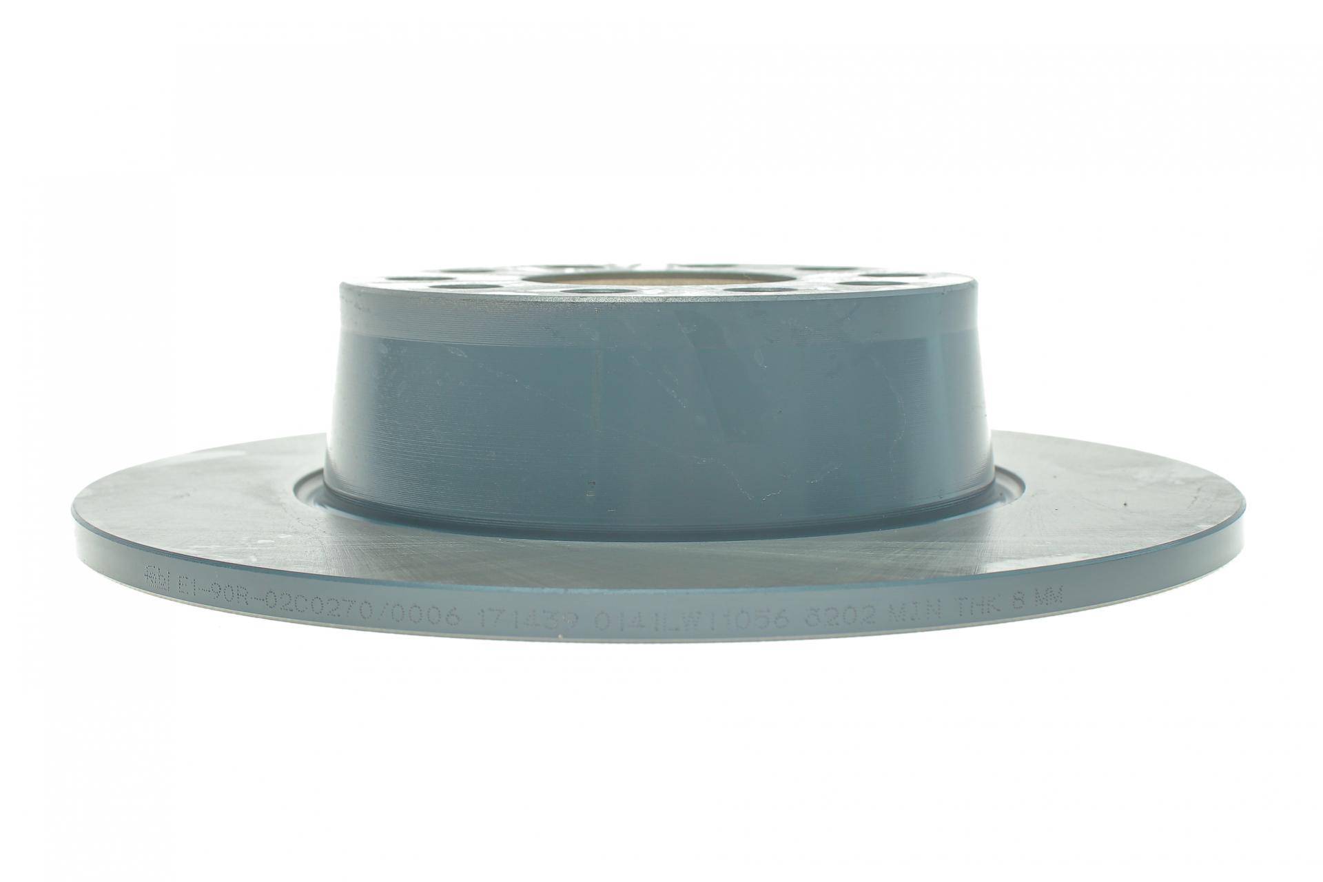 Диск гальмівний (задній) Audi Q2/Seat Ateca 16- (272x10) (з покриттям)