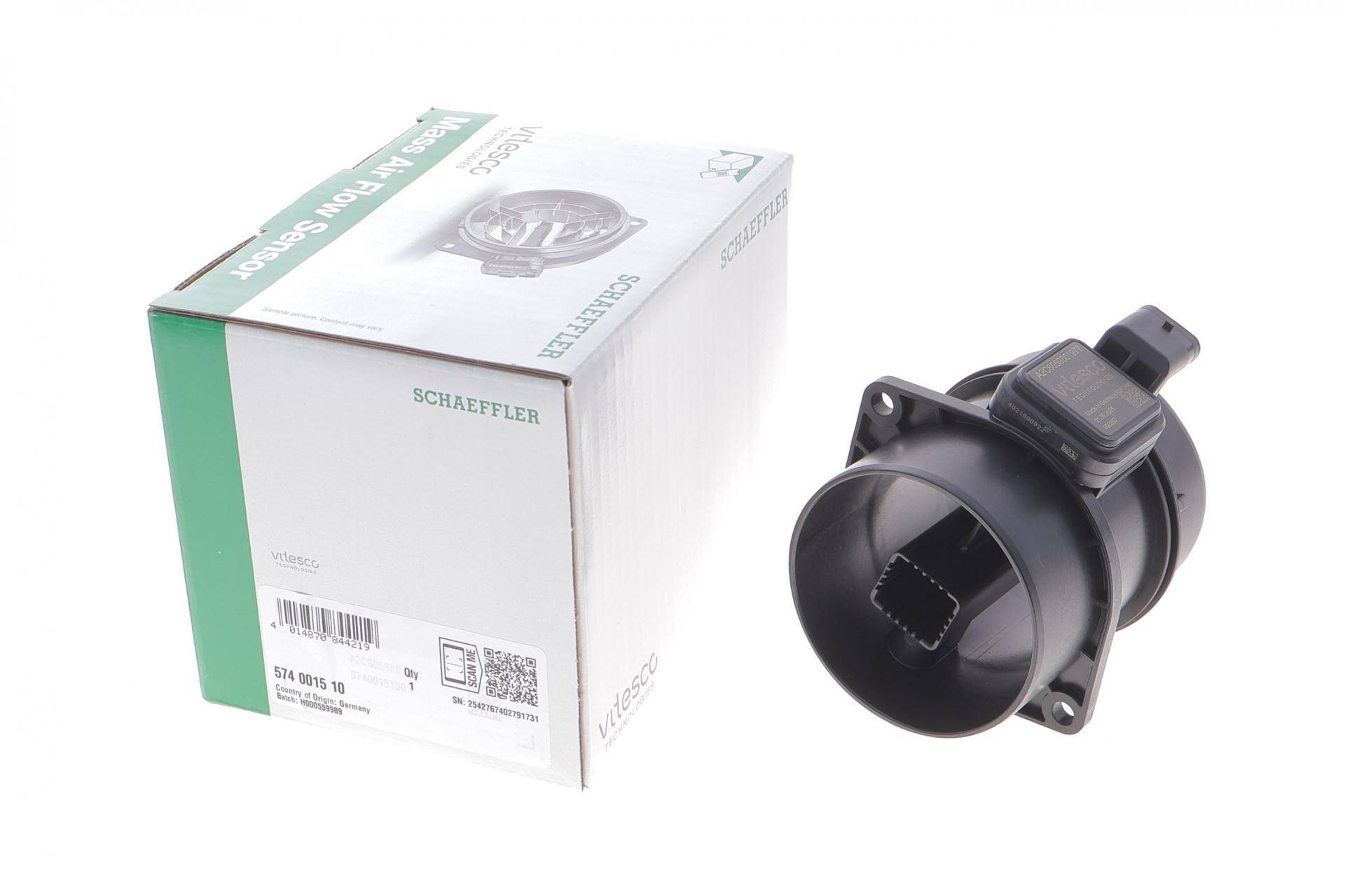 Витратомір повітря MB Sprinter (B906/B907/B910)/ Vito (W639/W447) 2.2CDI, 03-, (OM651)