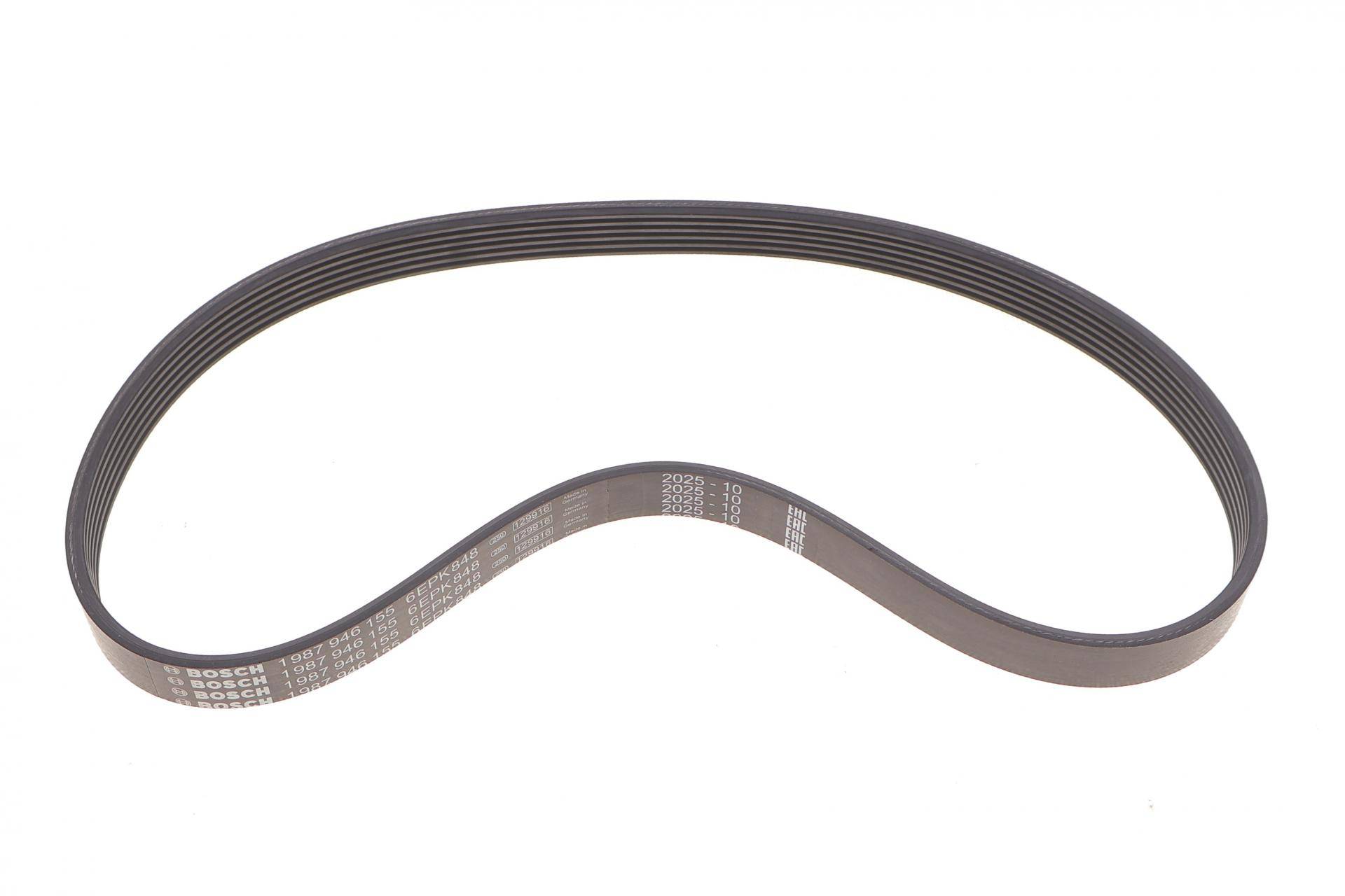 Комплект ременя генератора Citroen C1/C3/C4/Peugeot 108/208/308 1.0/1.2 12- (6PK848)