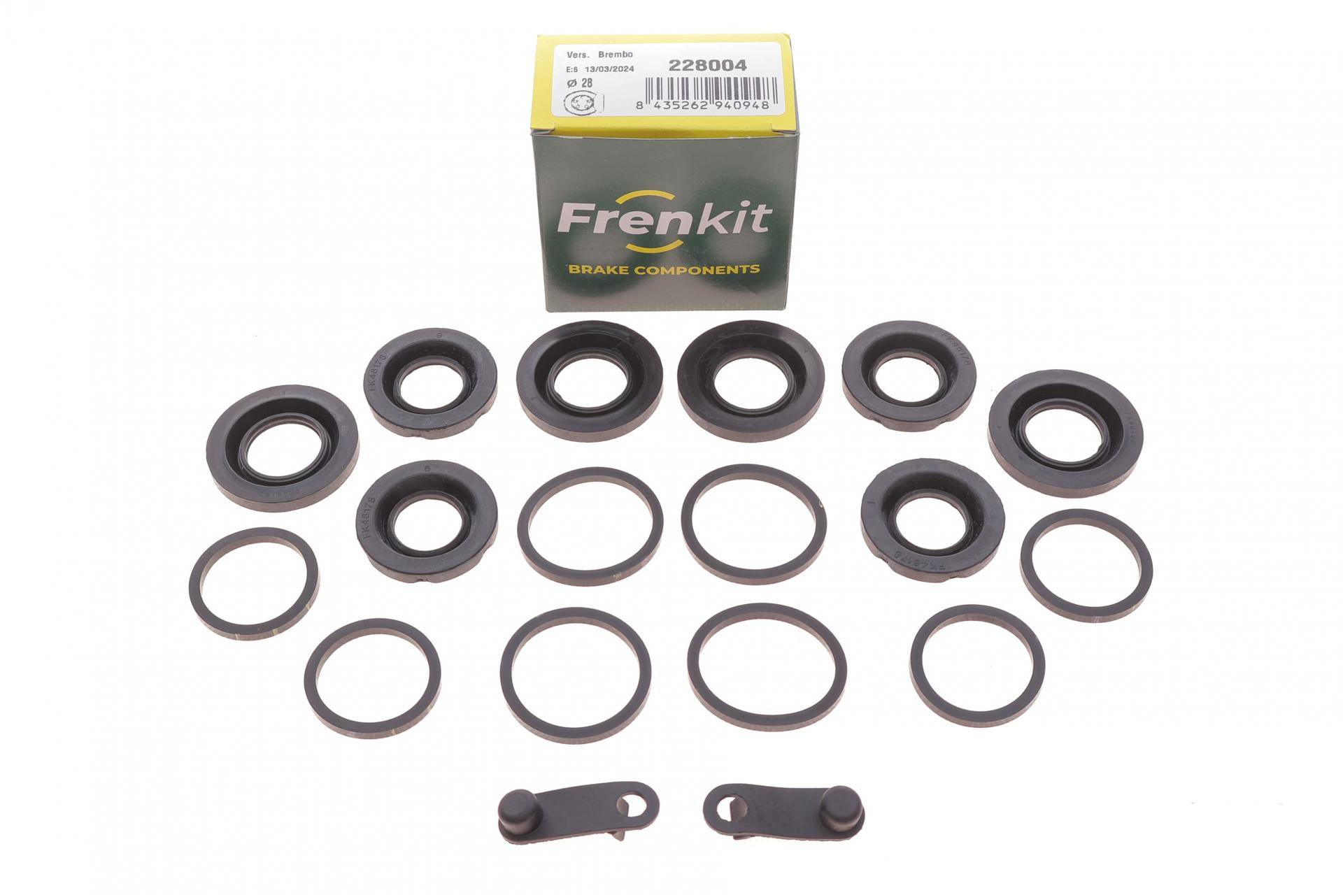 Ремкомплект супорта (переднього) Audi A4 06-09 (d=28/32mm) (Brembo)