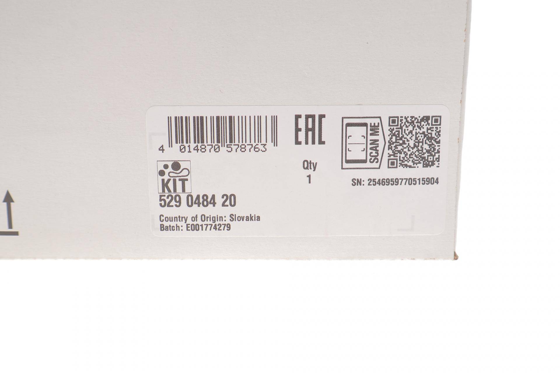 Комплект ременя генератора Audi A4/A6/Q5/Porsche Macan 3.0D 09-18 (6PK2413)