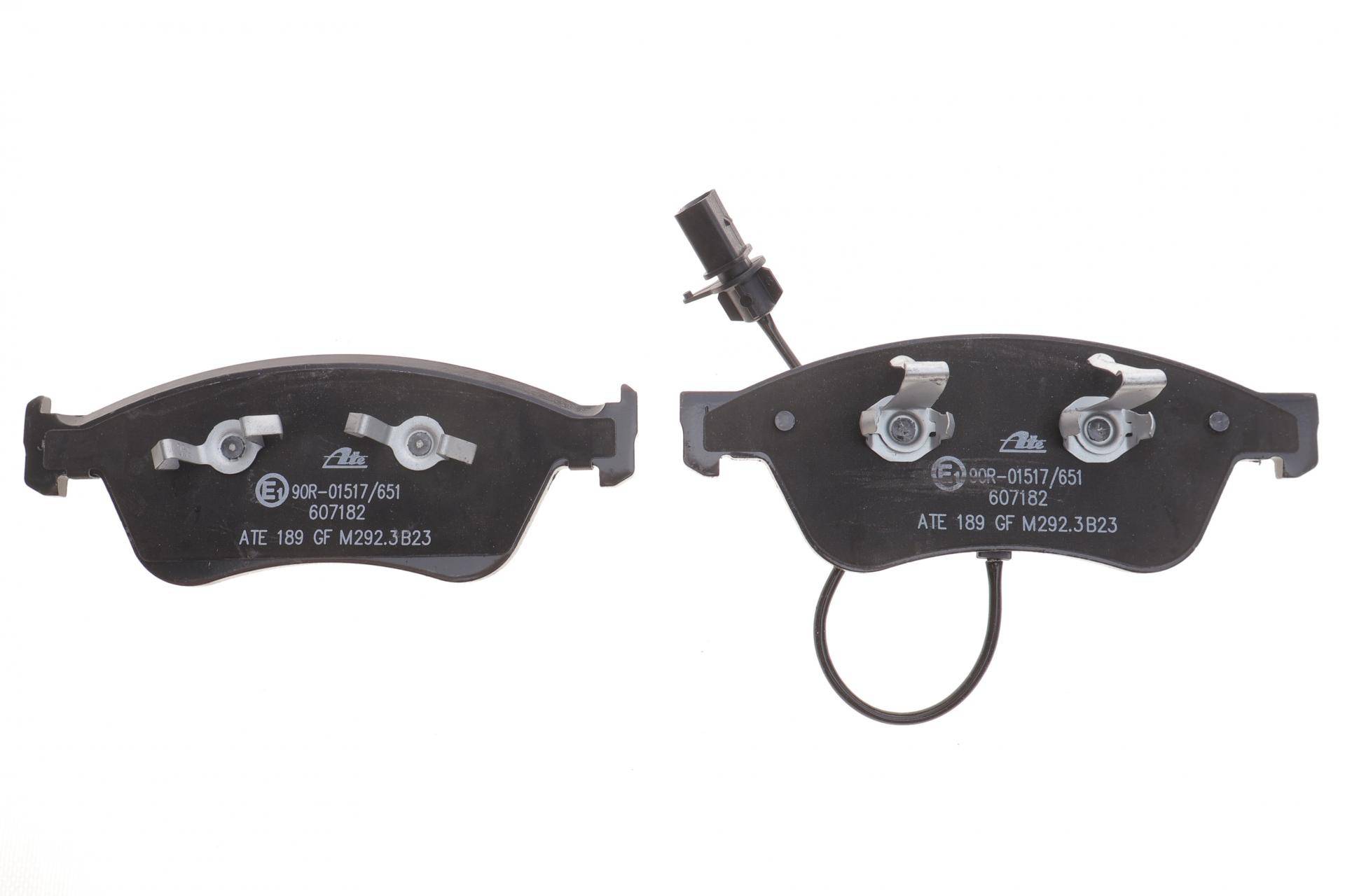 Колодки гальмівні (передні) VW Phaeton/ Audi A6/A8 04-16 (Ate) (+датчики)