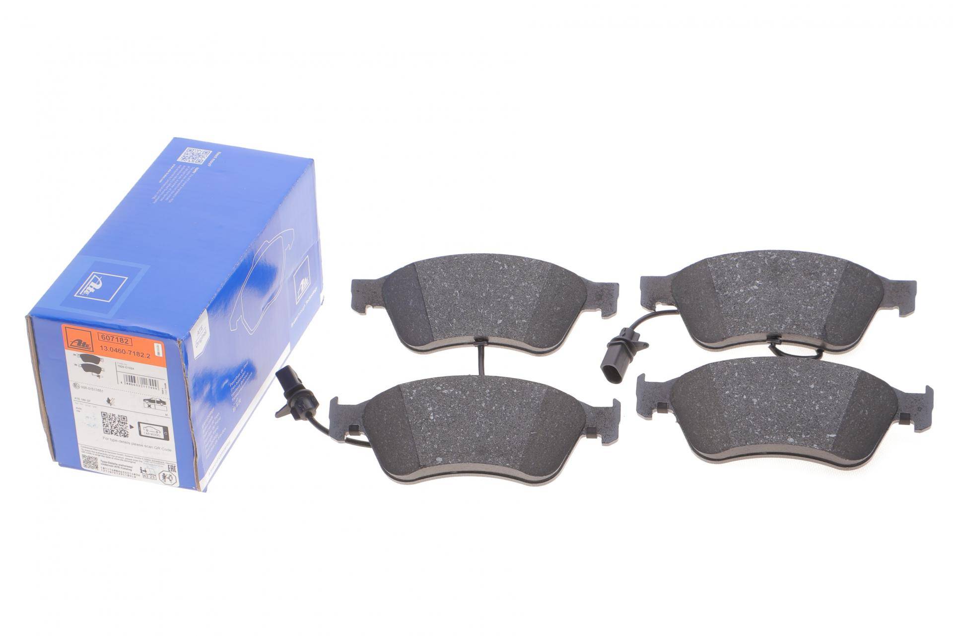 Колодки гальмівні (передні) VW Phaeton/ Audi A6/A8 04-16 (Ate) (+датчики)