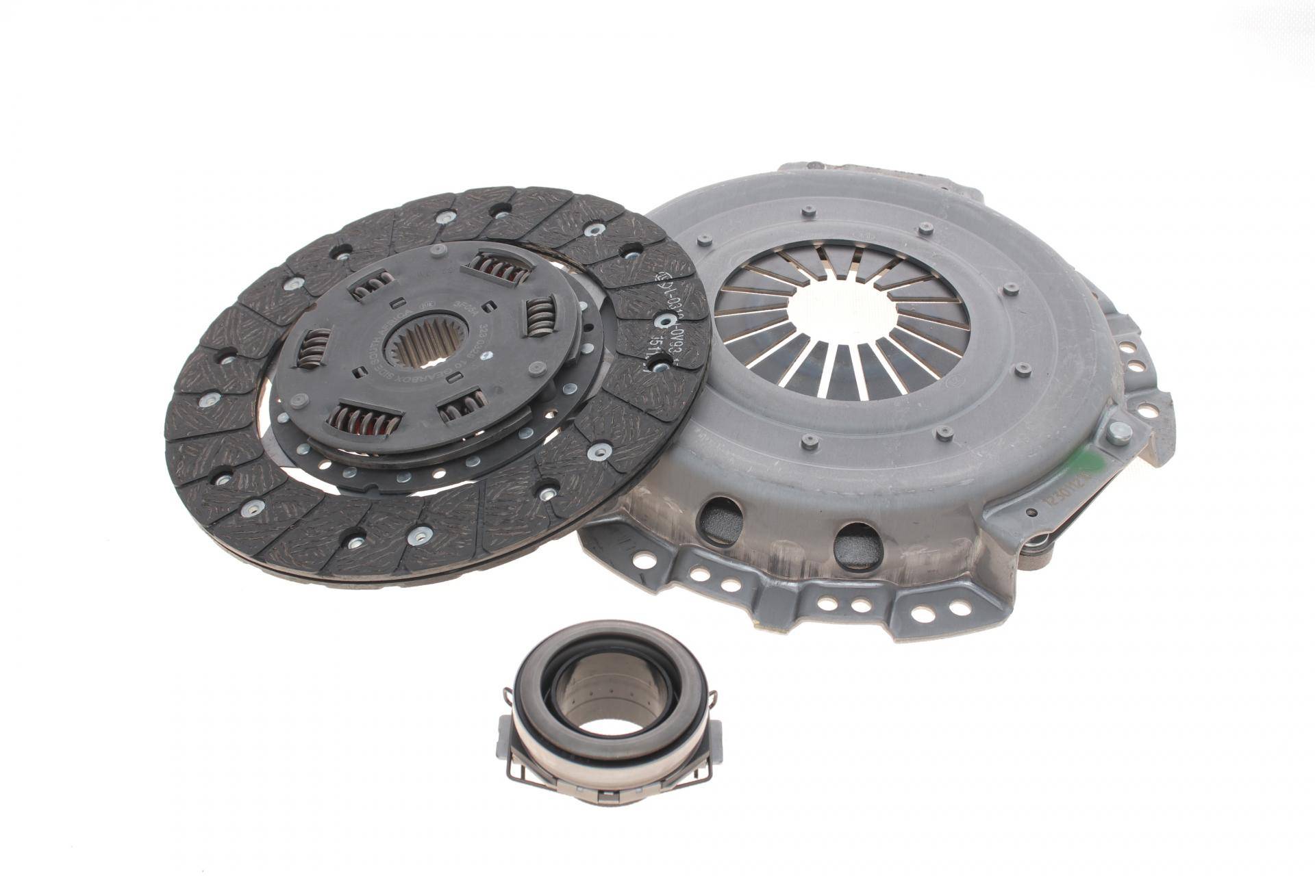 Комплект зчеплення Toyota Hilux V/VI 2.4D, 91-97 (d=230mm)