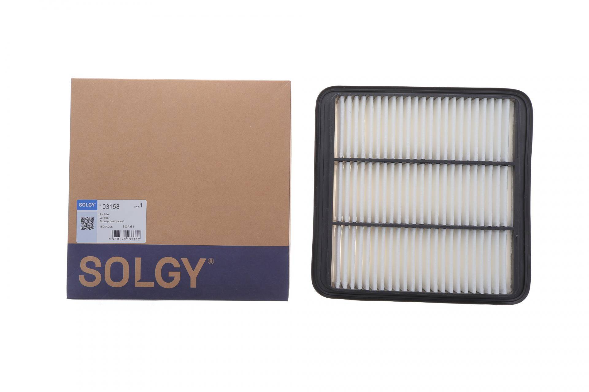 Фільтр повітряний Mitsubishi L200 2.5DI-D 06- (з поролоном)