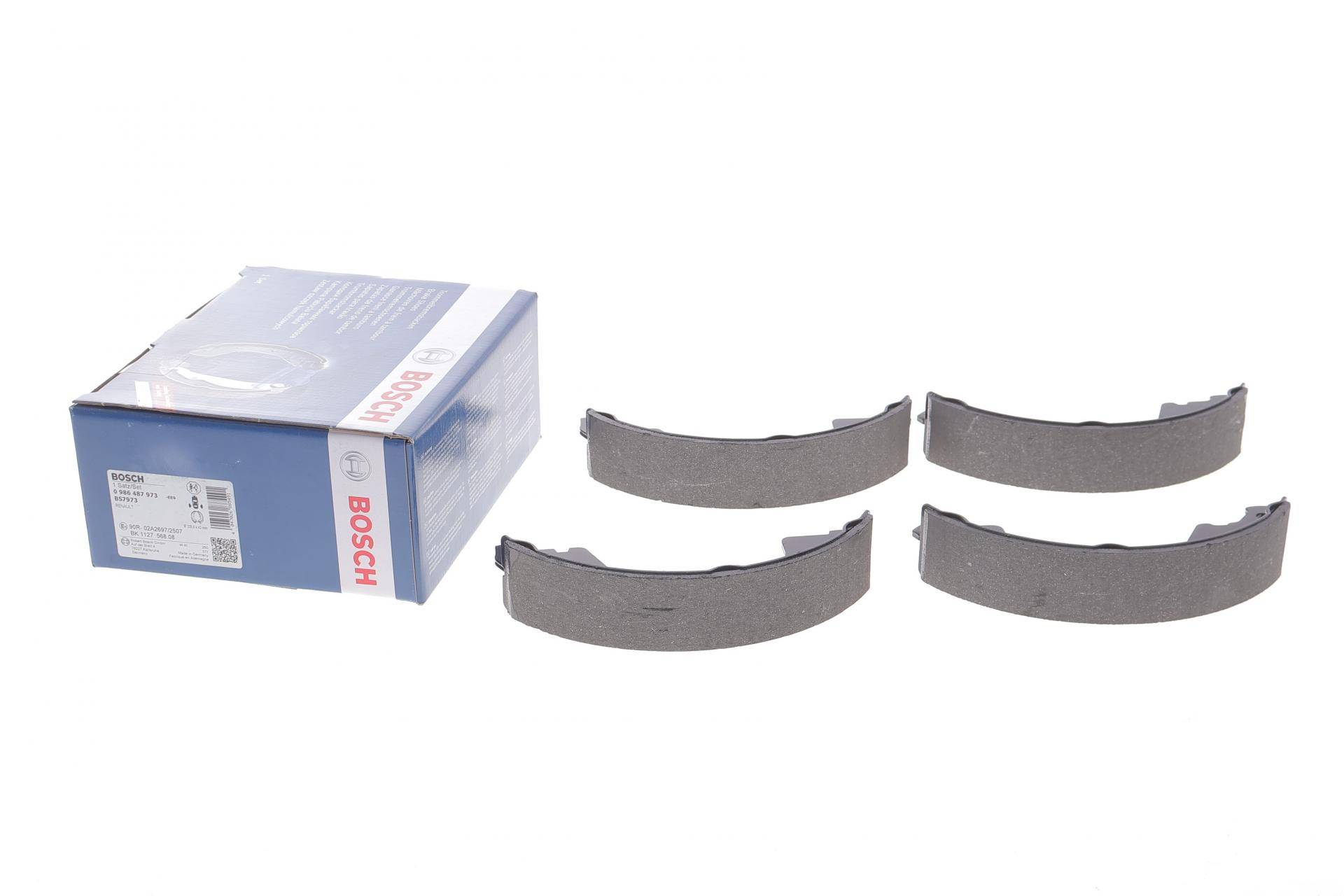 Колодки гальмівні (задні) Renault Captur 20- (барабанні) (228.6х42)