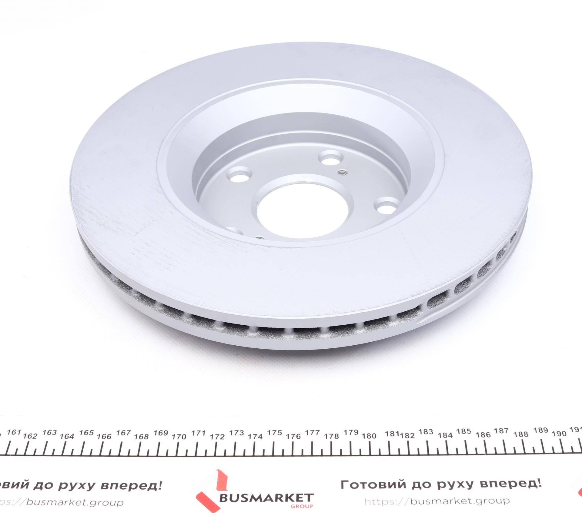 Диск гальмівний (передній) Toyota Avensis 09-18 (295x26) (з покриттям) (вентильований)