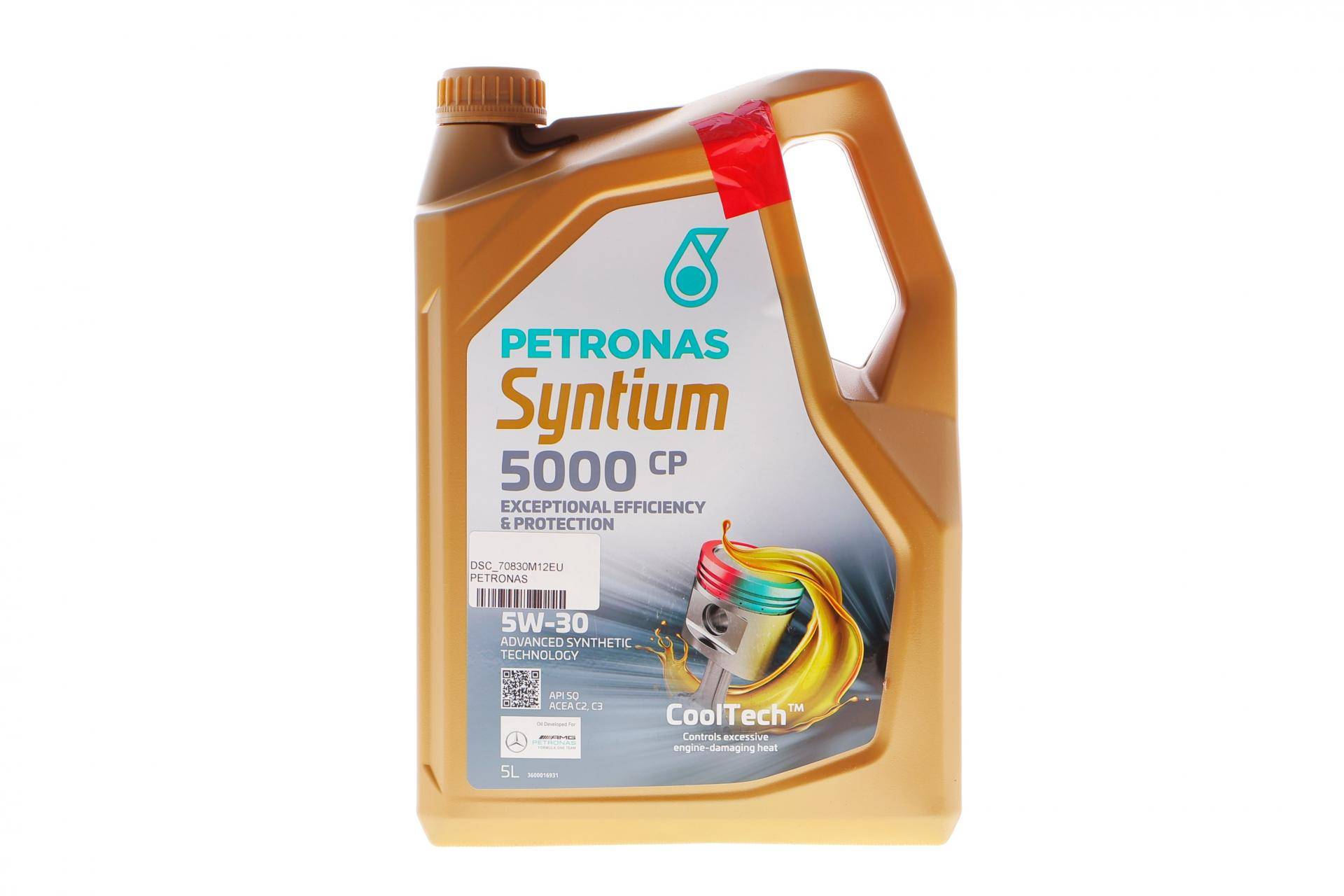 Олива 5W30 SYNTIUM 5000 CP (5L) (MB229.51/MB229.52/MB226.52/Renault RN17/PSA B71 2290) (незначне пошкодження)